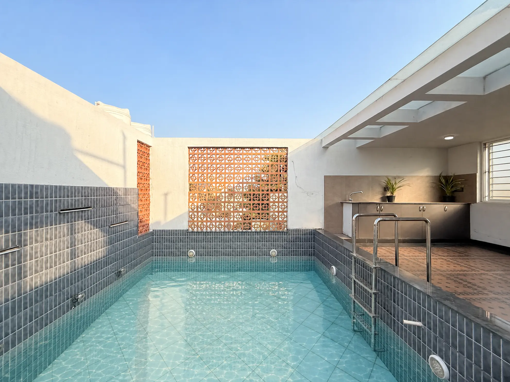 Terrace Pool 4 at Urban Utopia, Bengaluru