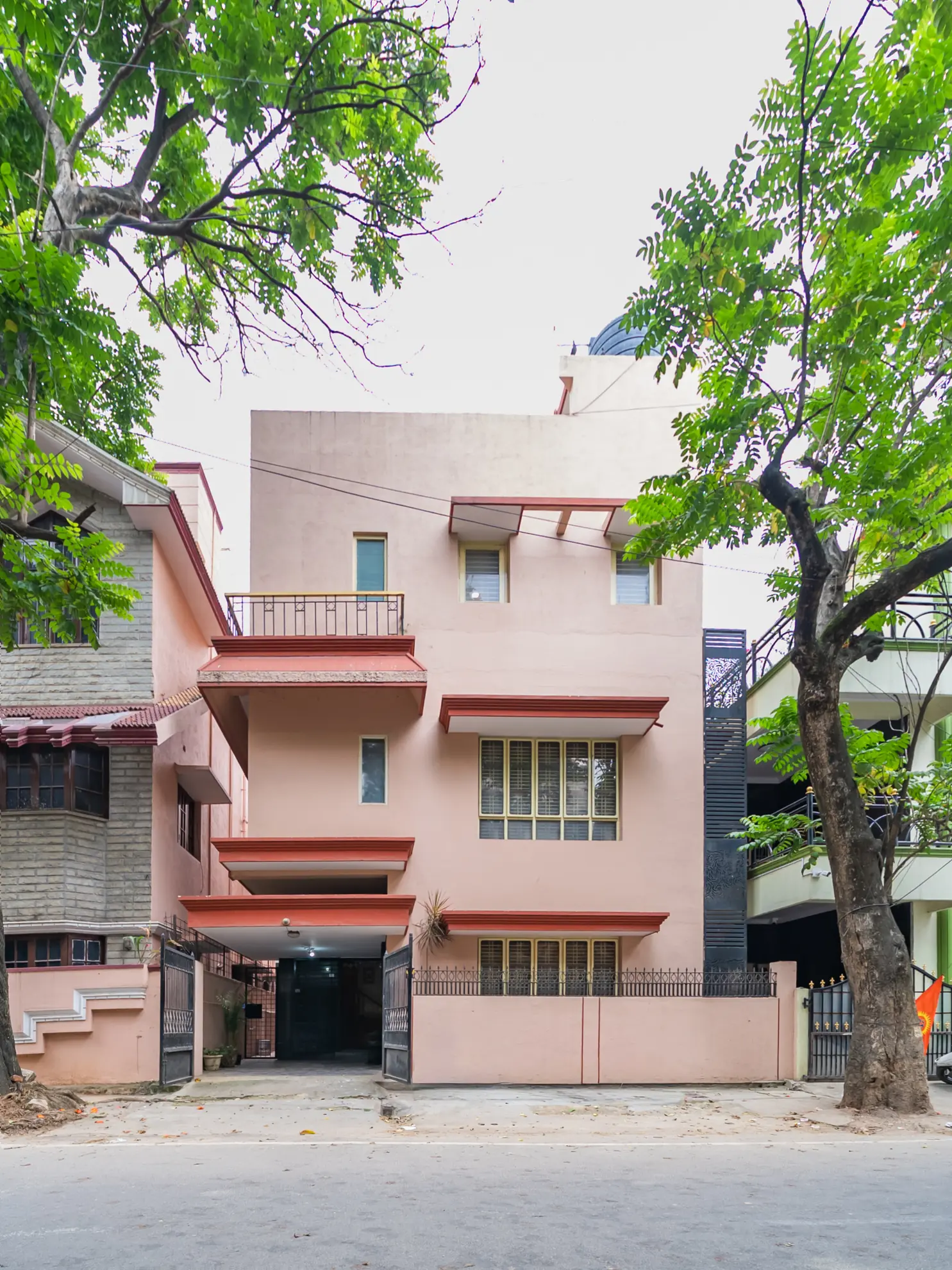 Entrance and Parking