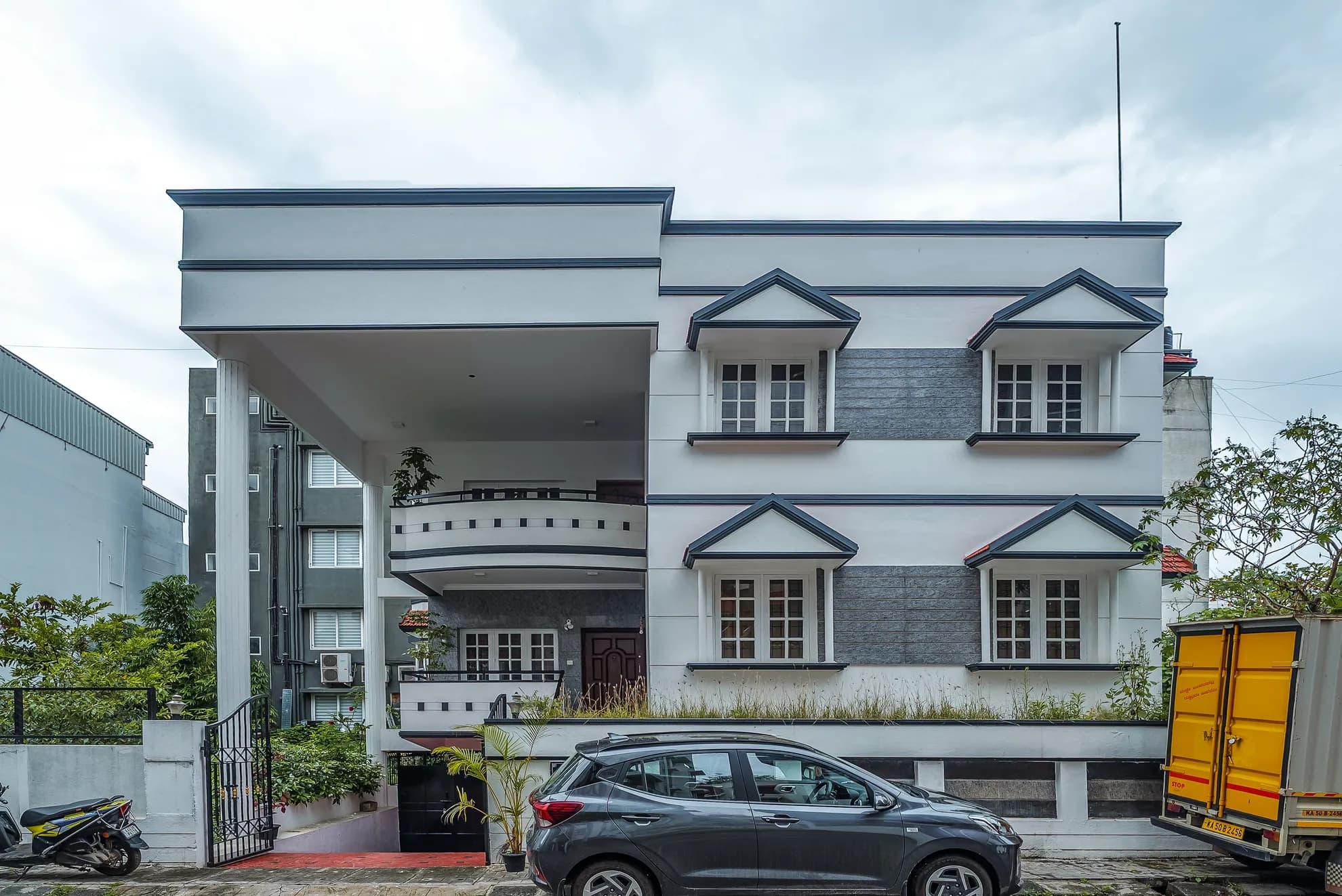 Entrance and Parking