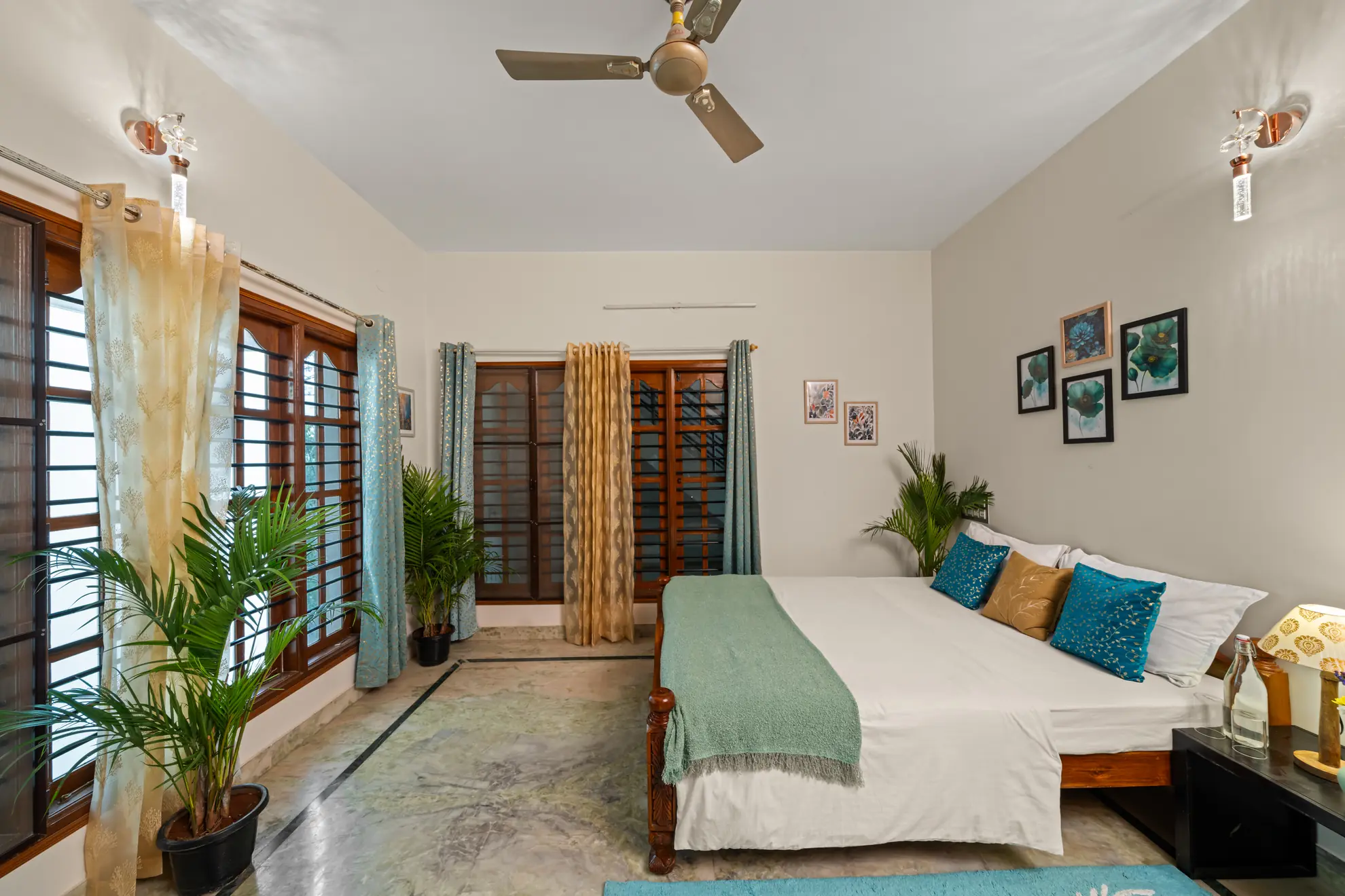 First Bedroom 3 at Lucent Luxe, Bengaluru