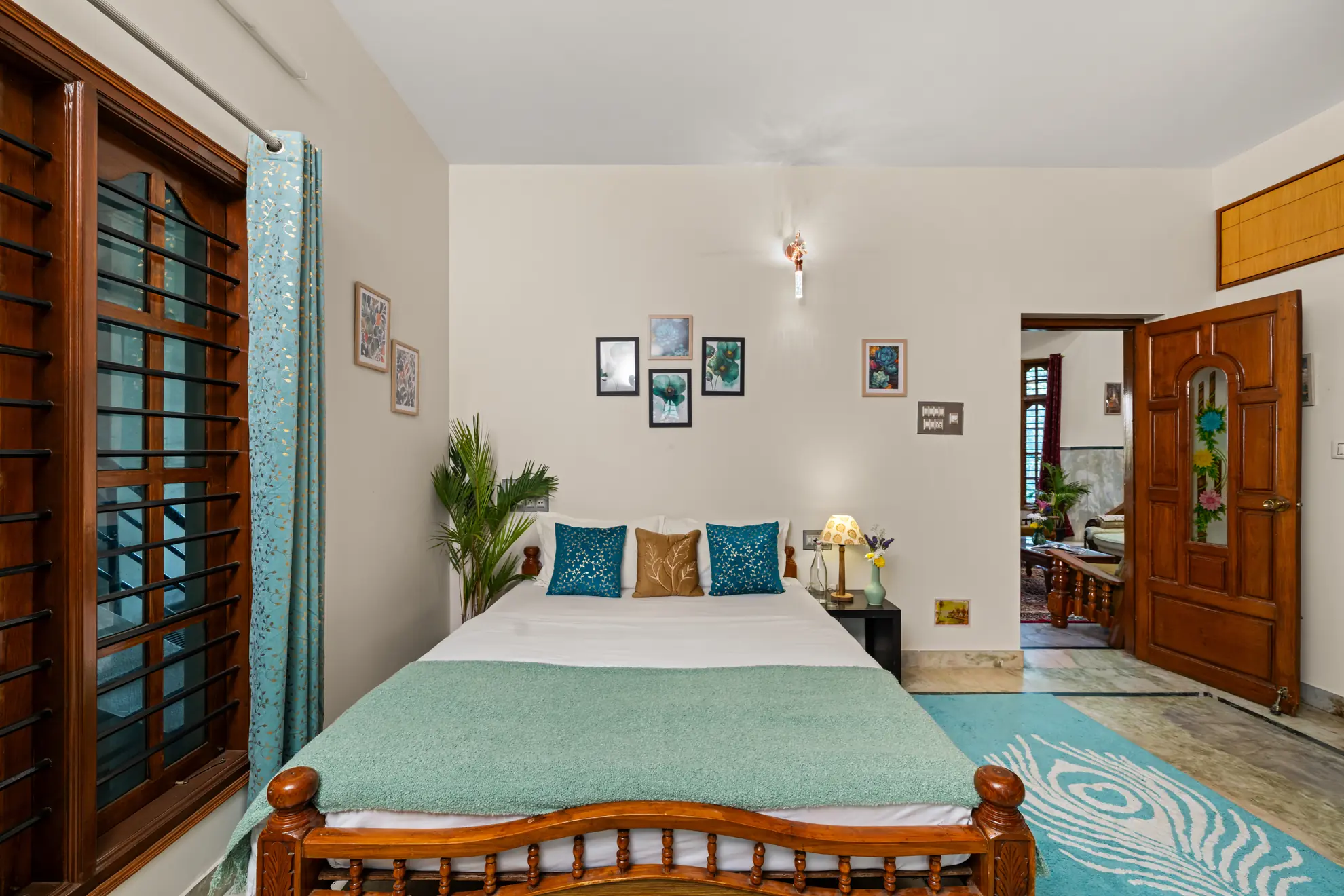 First Bedroom 4 at Lucent Luxe, Bengaluru