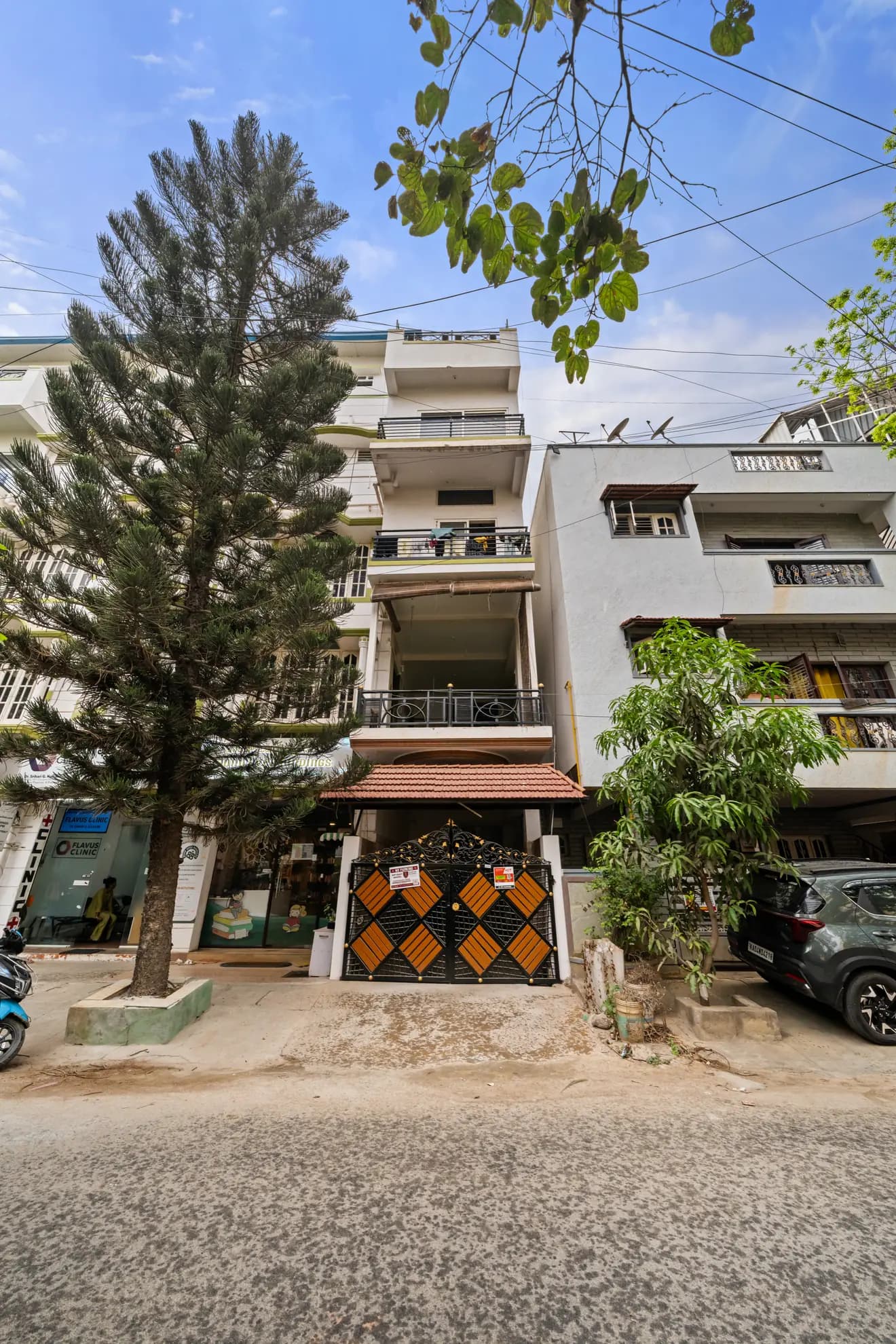 Entrance and Parking 3 at Lucent Luxe, Bengaluru