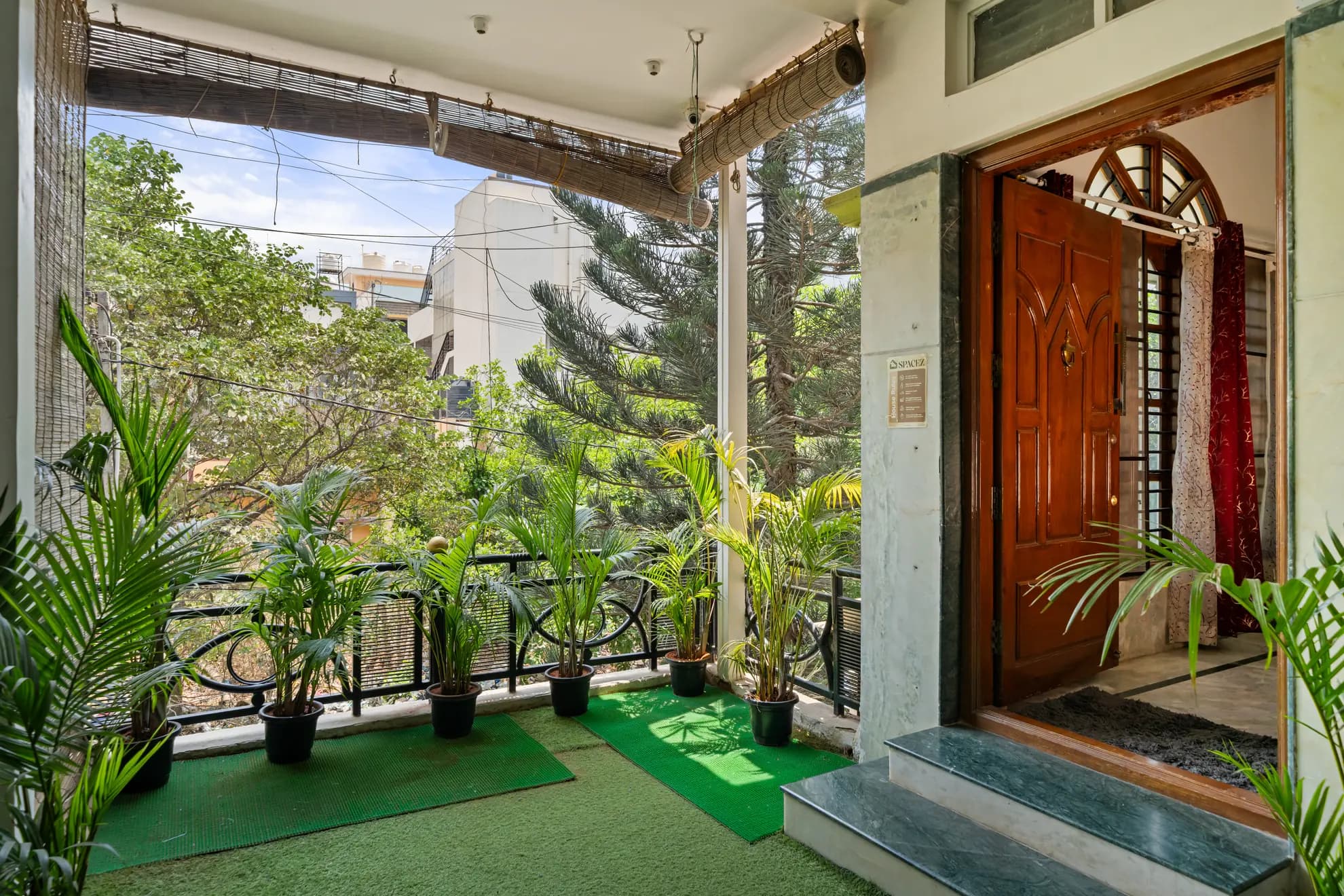 Entrance and Parking at Lucent Luxe, Bengaluru