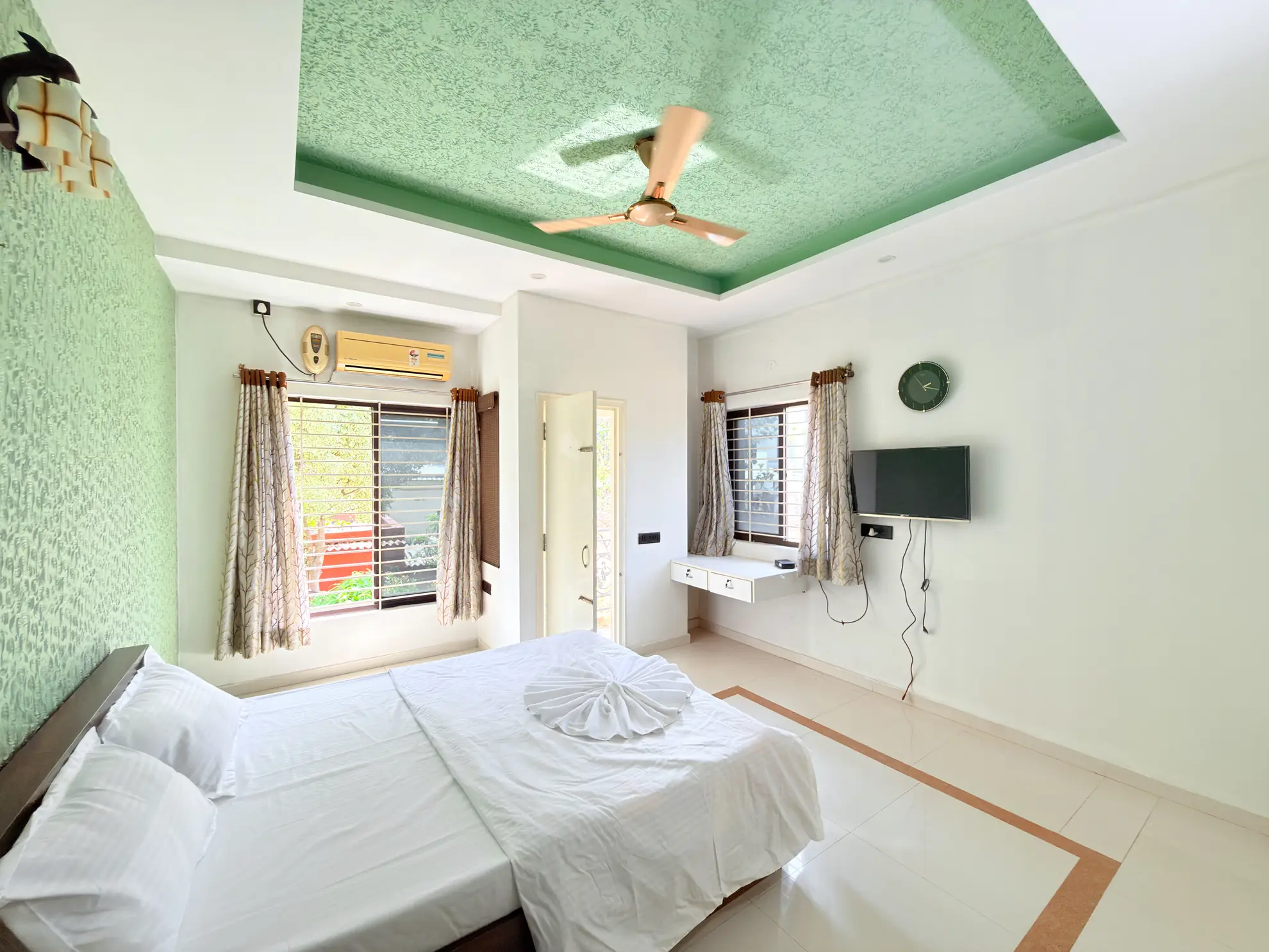Third Bedroom at Serene Springs, Bengaluru