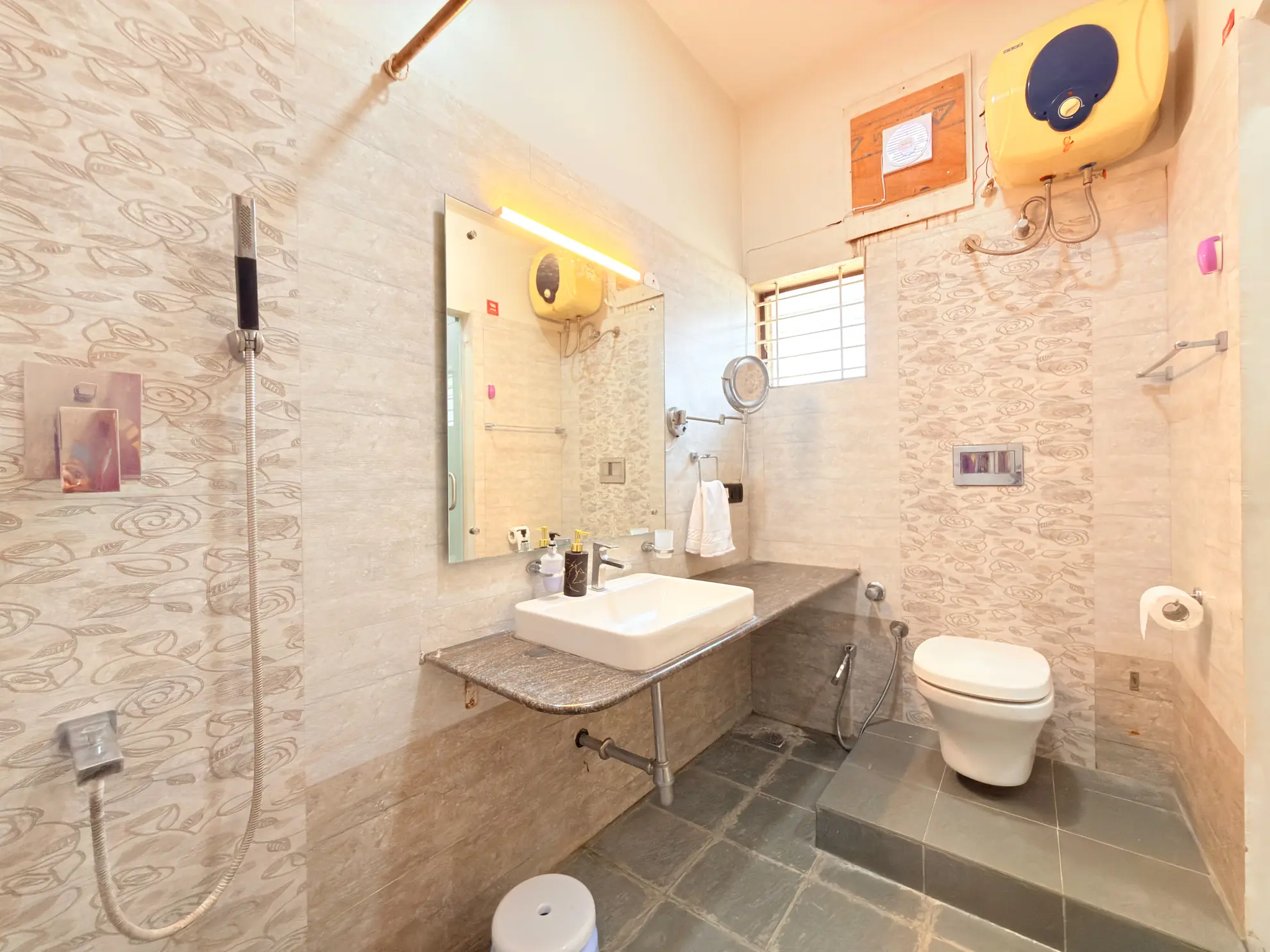 Second Bedroom 9 at Serene Springs, Bengaluru