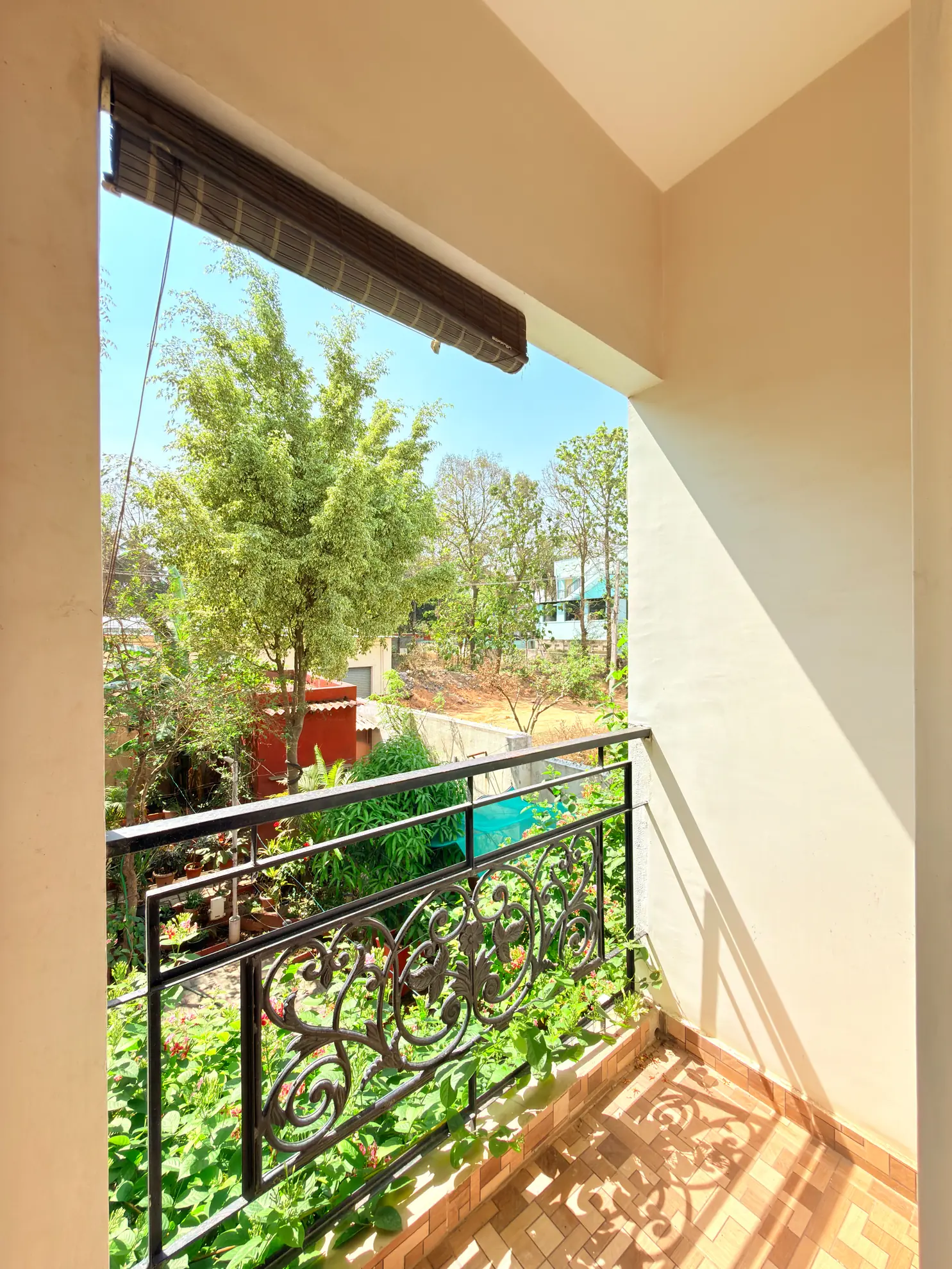 Second Bedroom 7 at Serene Springs, Bengaluru