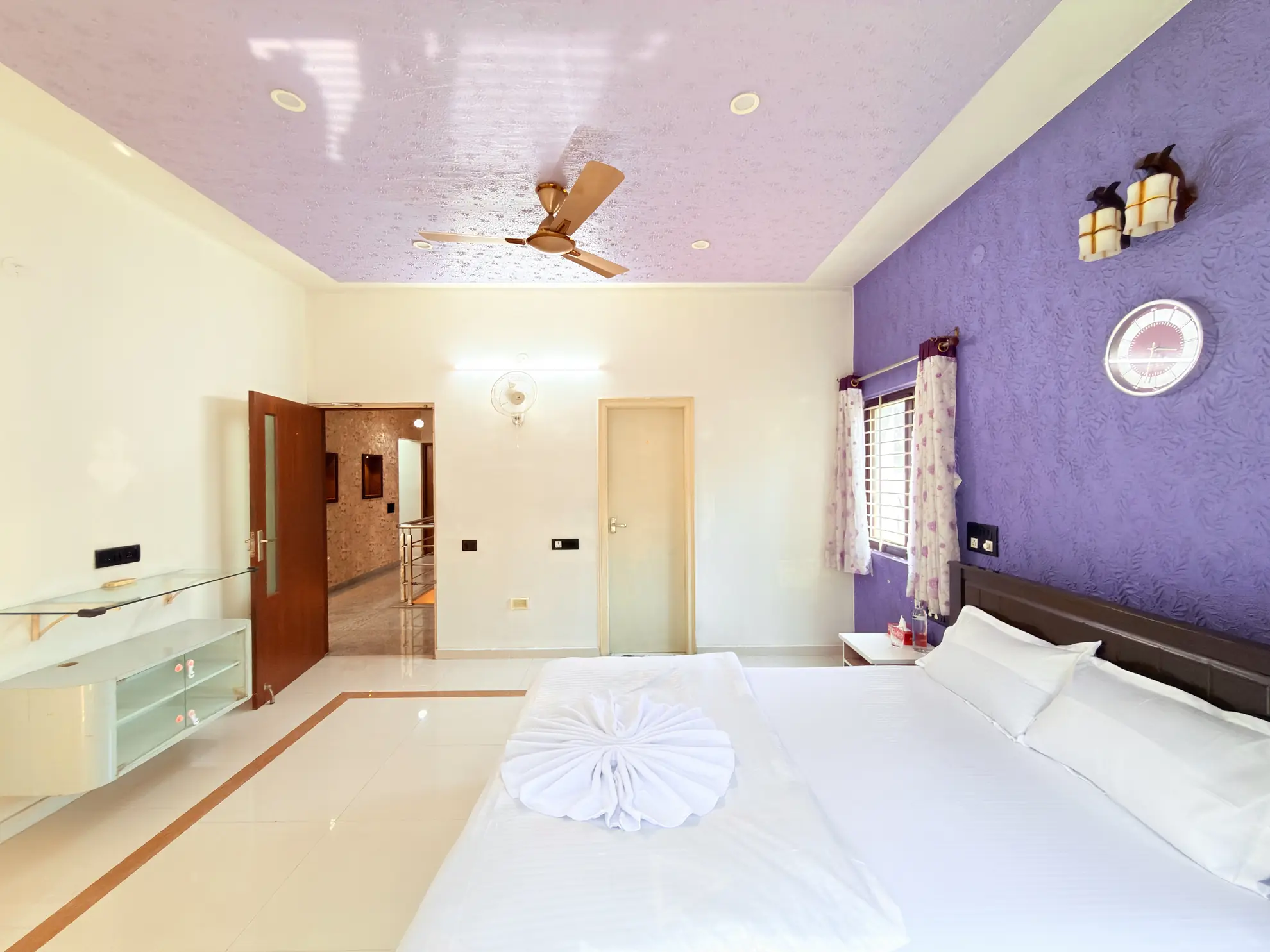 Second Bedroom 5 at Serene Springs, Bengaluru