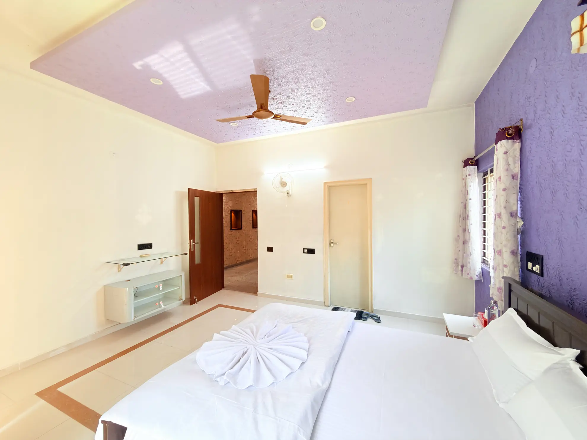 Second Bedroom 4 at Serene Springs, Bengaluru