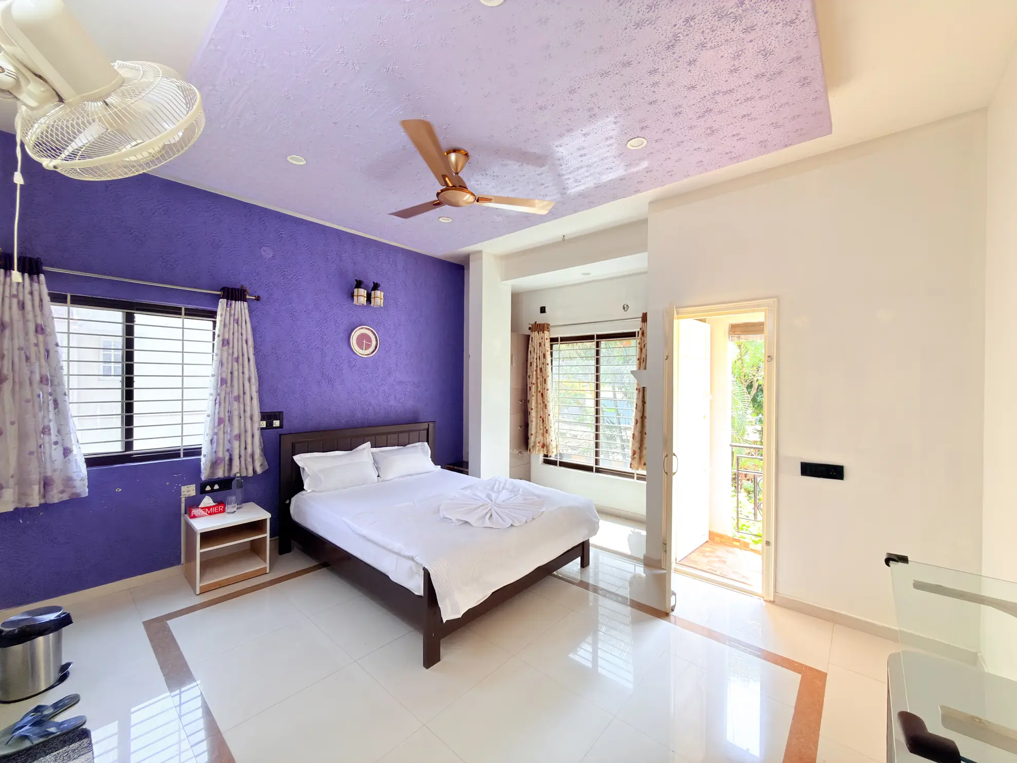 Second Bedroom at Serene Springs, Bengaluru