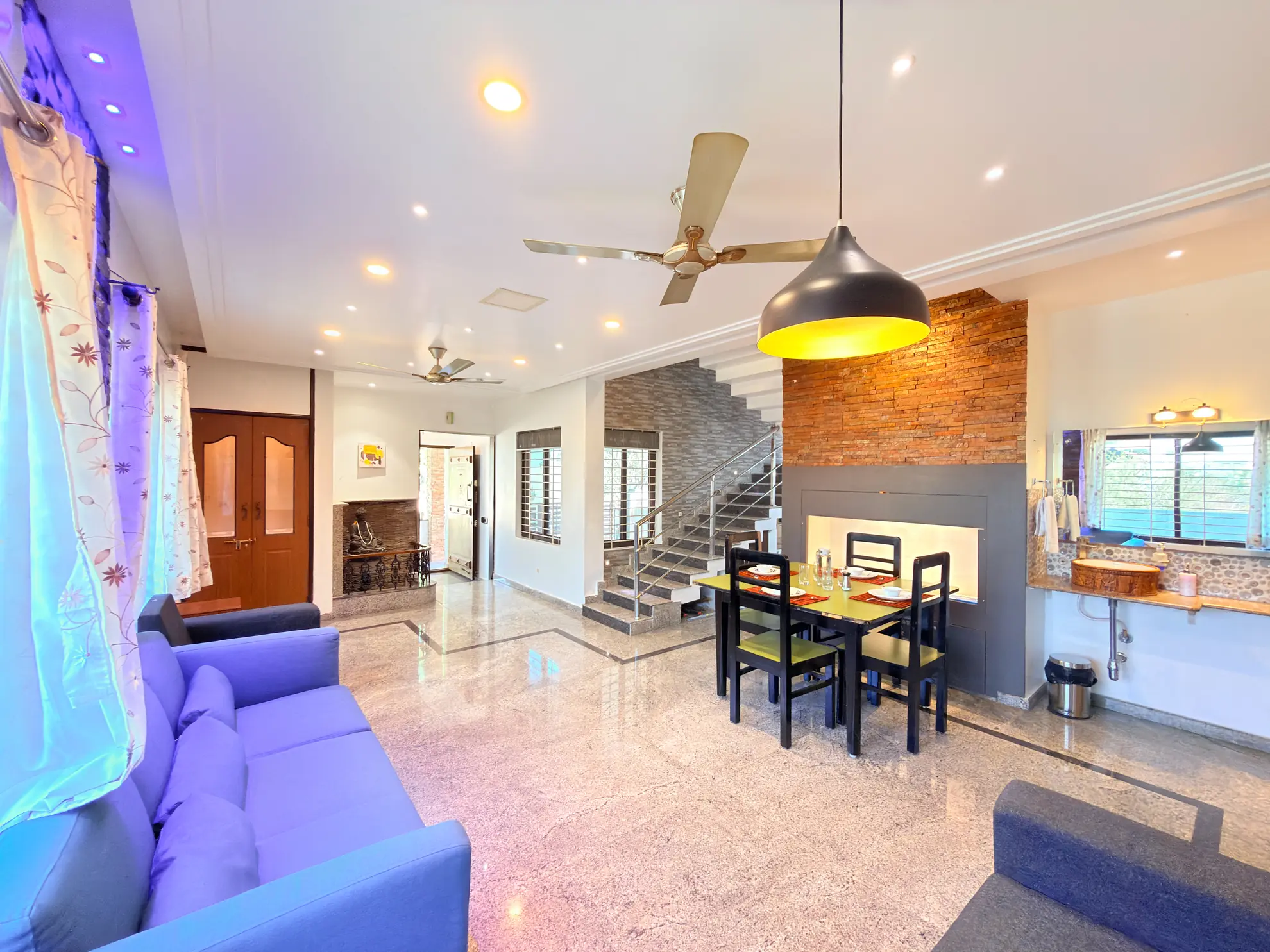 Living Area 6 at Serene Springs, Bengaluru