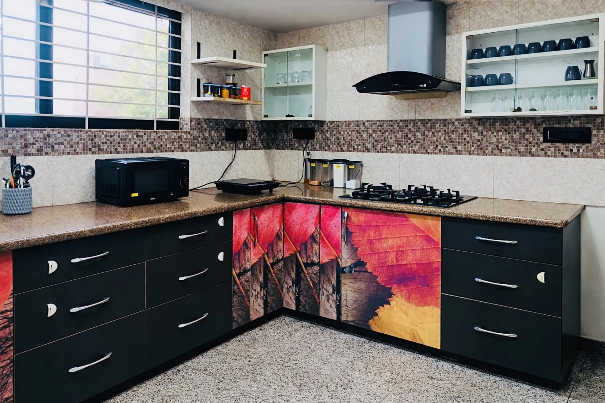 Kitchen 1 at Serene Springs, Bengaluru