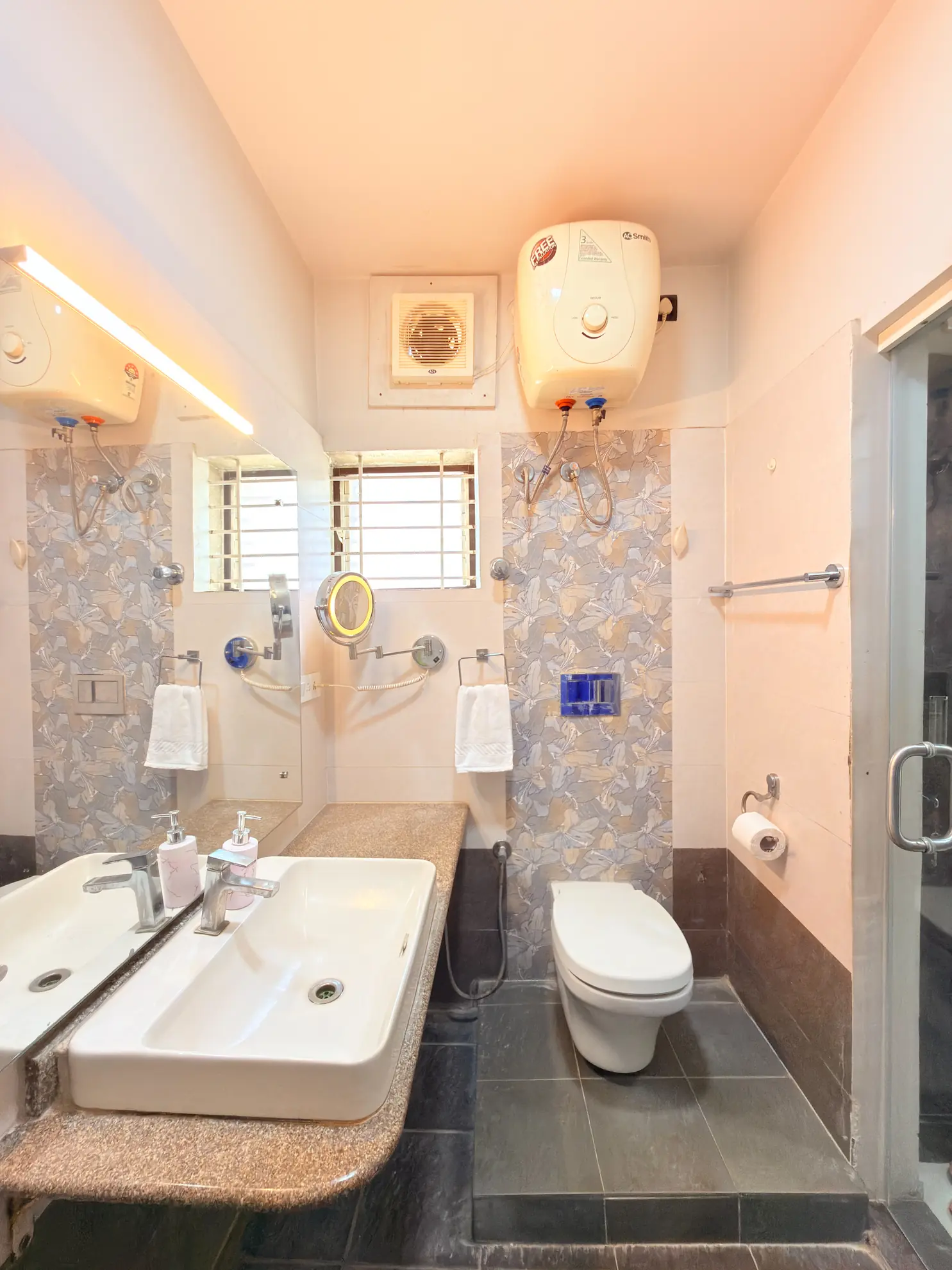 First Bedroom 8 at Serene Springs, Bengaluru