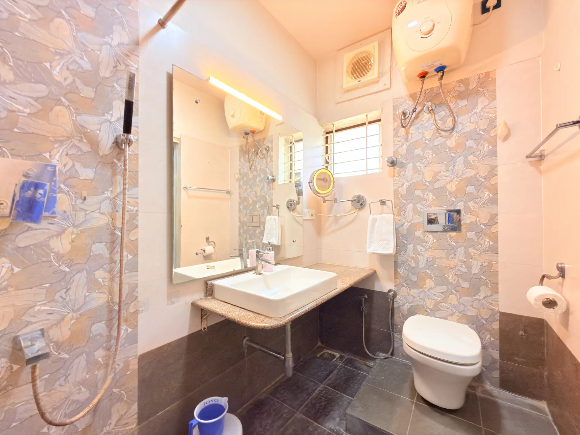 First Bedroom 7 at Serene Springs, Bengaluru