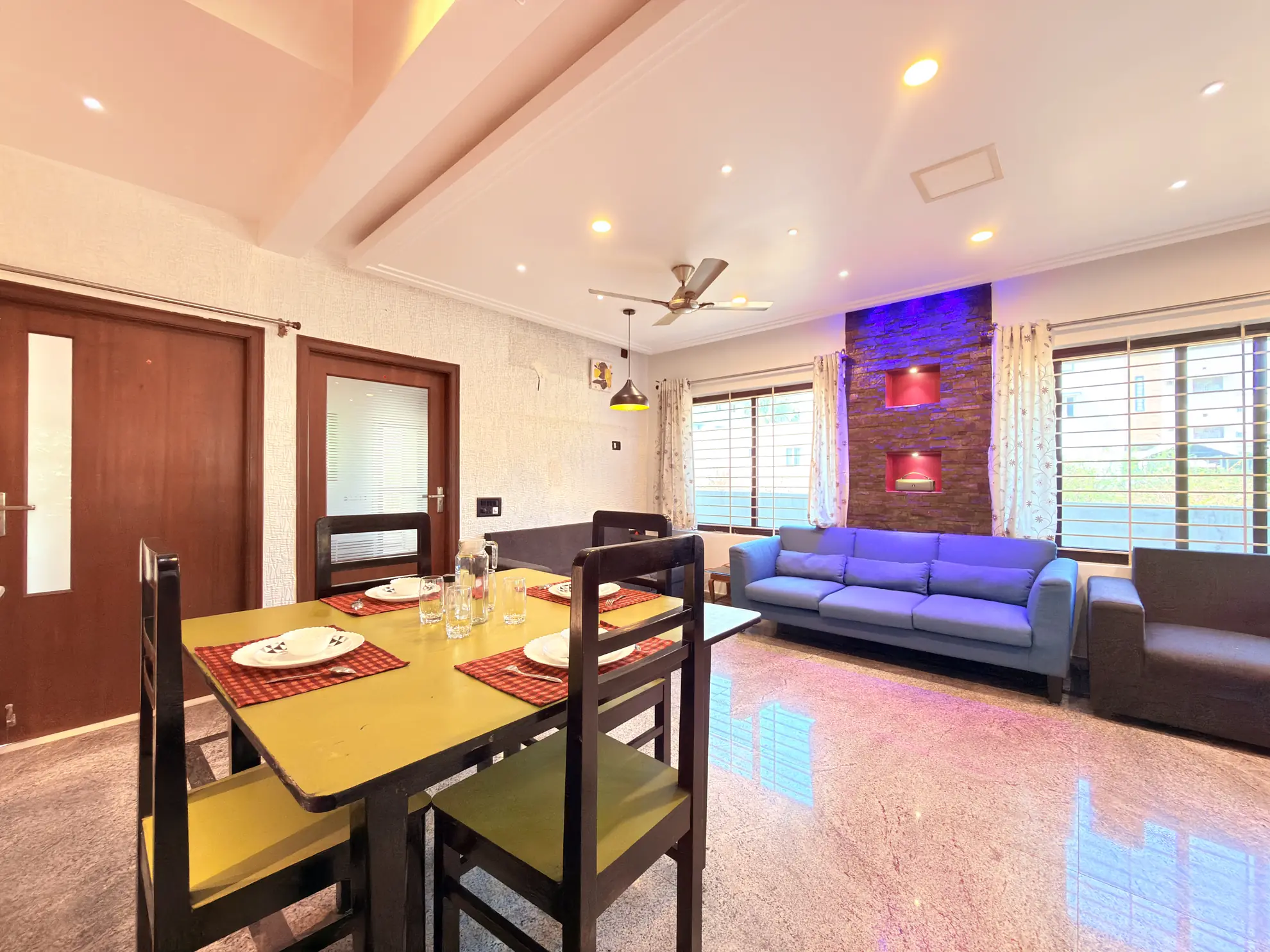Dining Area 4 at Serene Springs, Bengaluru