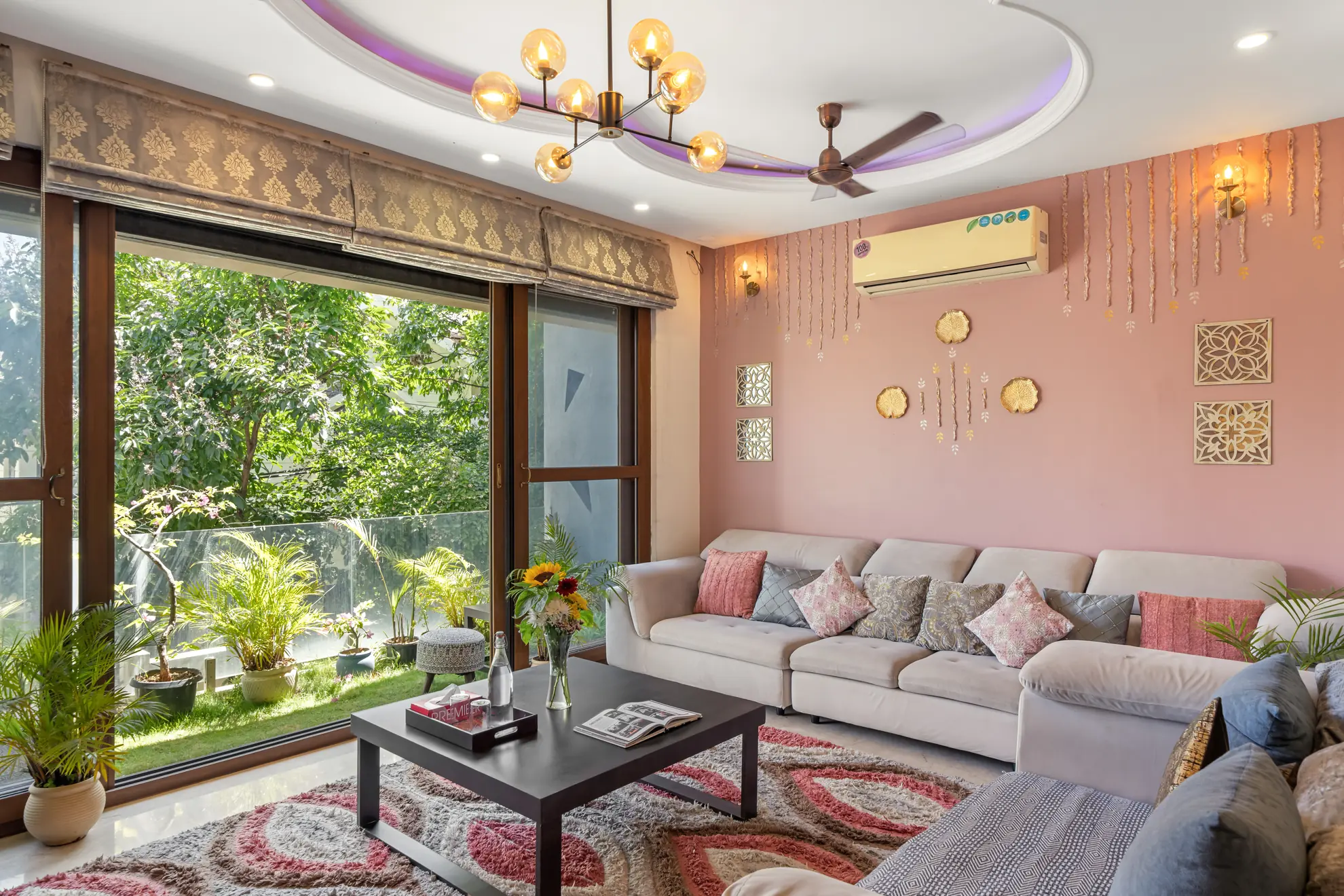 Living Area 2 at Modern Mirage, Bengaluru