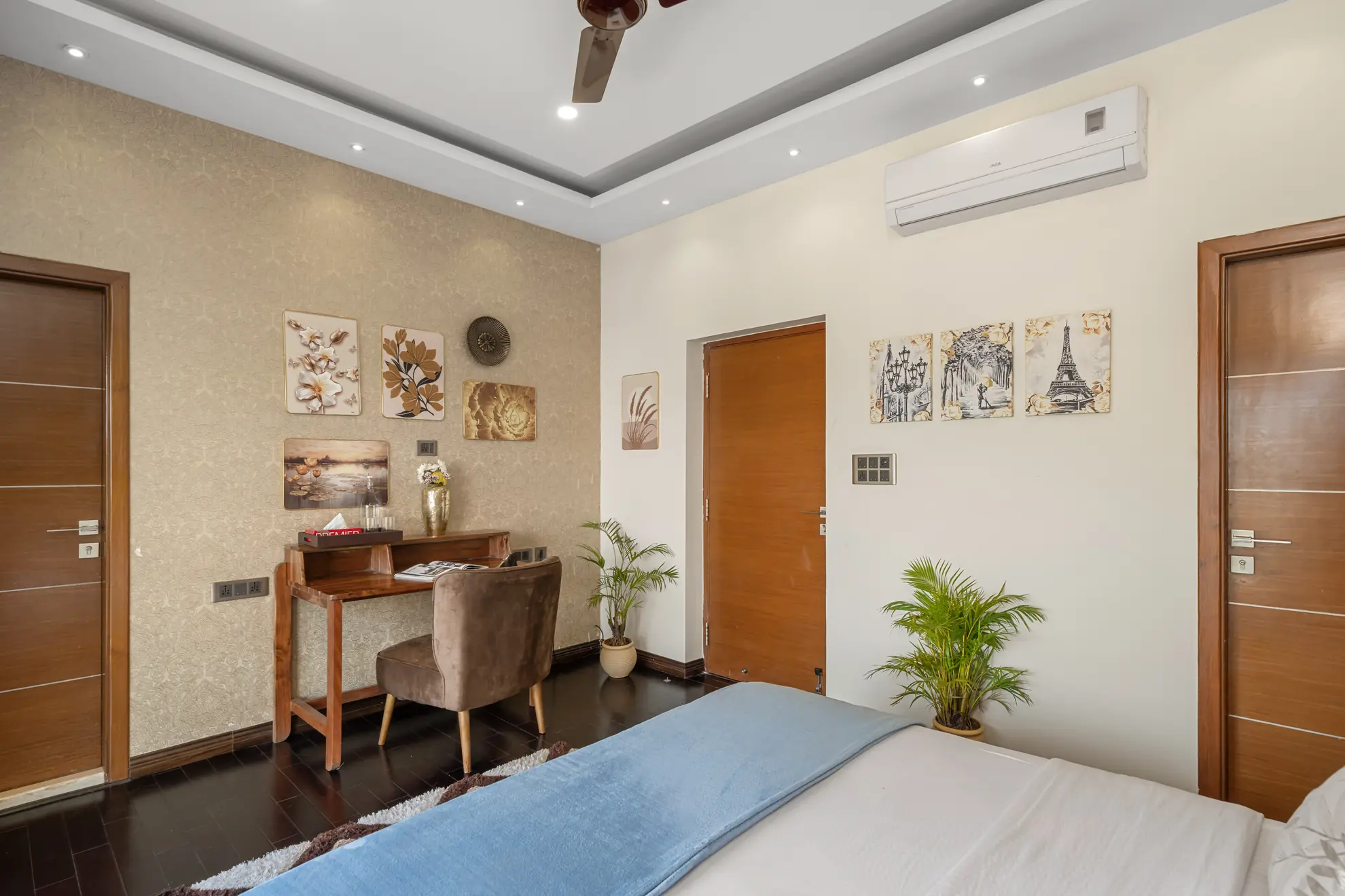 First Bedroom 6 at Modern Mirage, Bengaluru