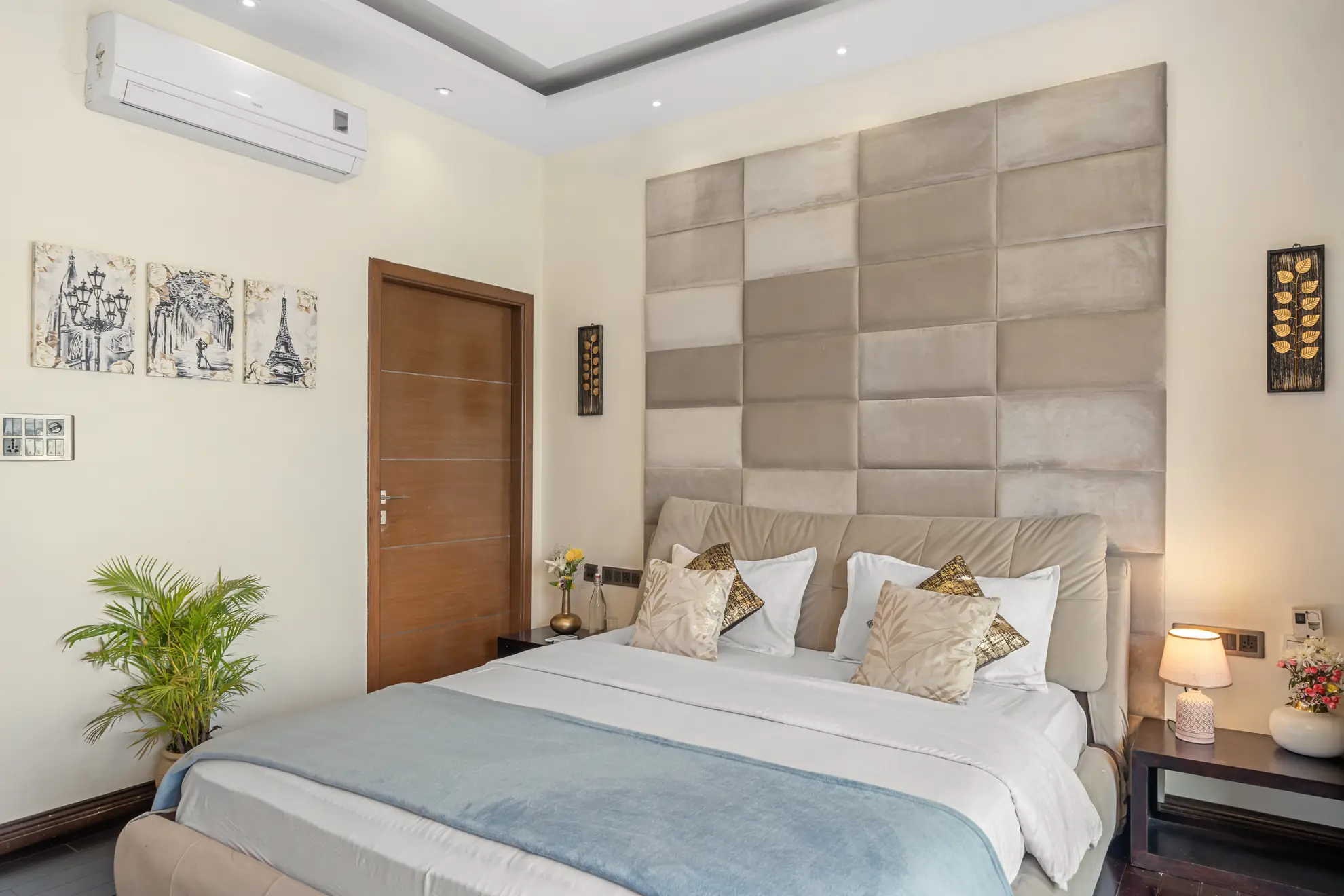 First Bedroom 3 at Modern Mirage, Bengaluru
