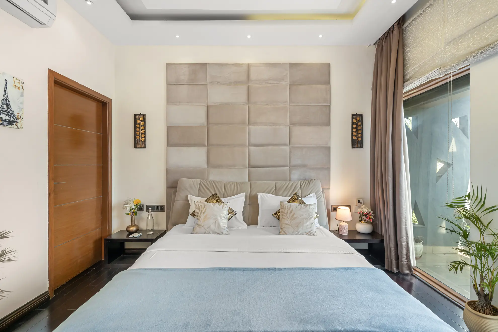 First Bedroom 2 at Modern Mirage, Bengaluru