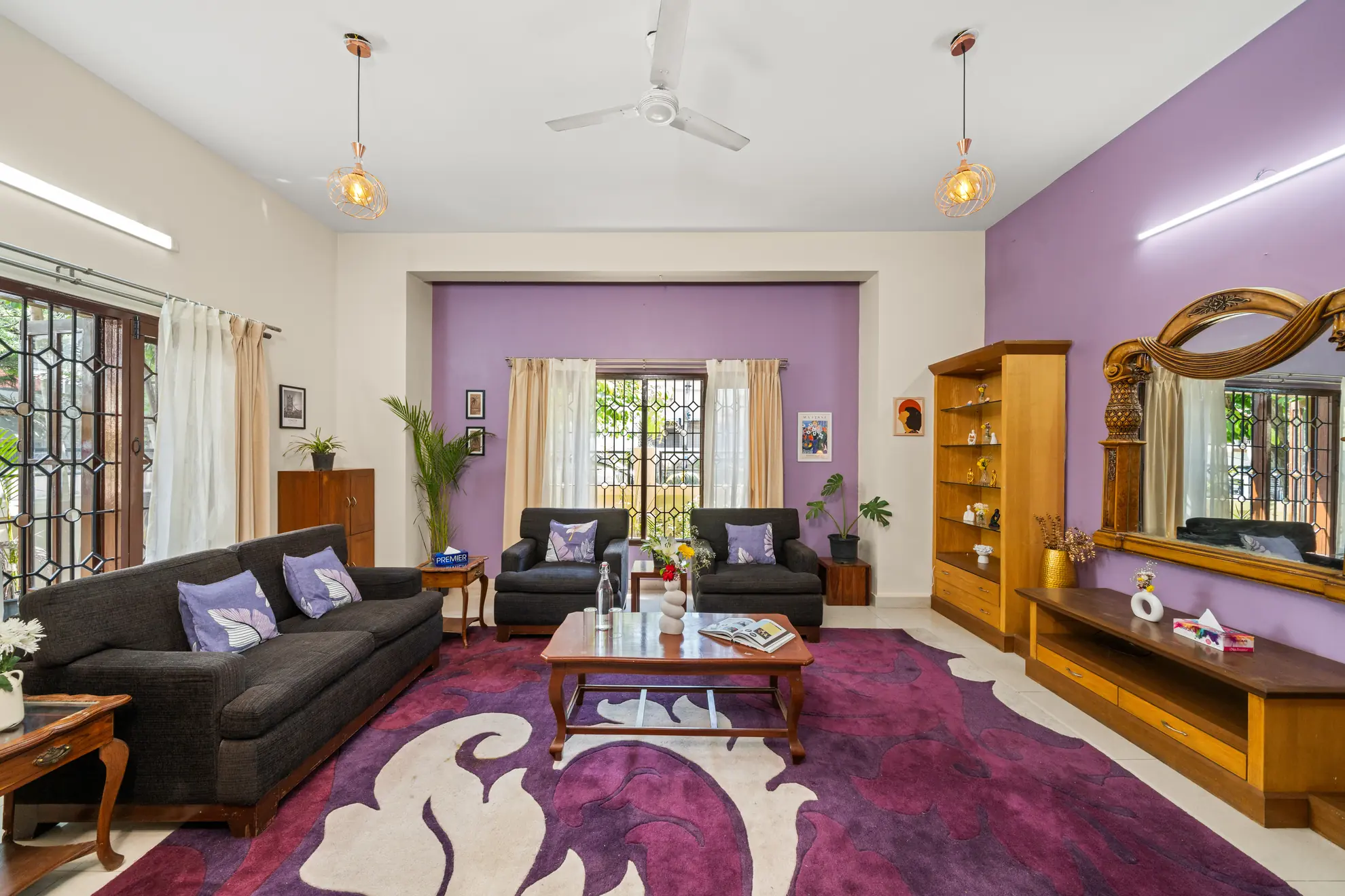 Living Area 2 at Mosaic Manor, Bengaluru