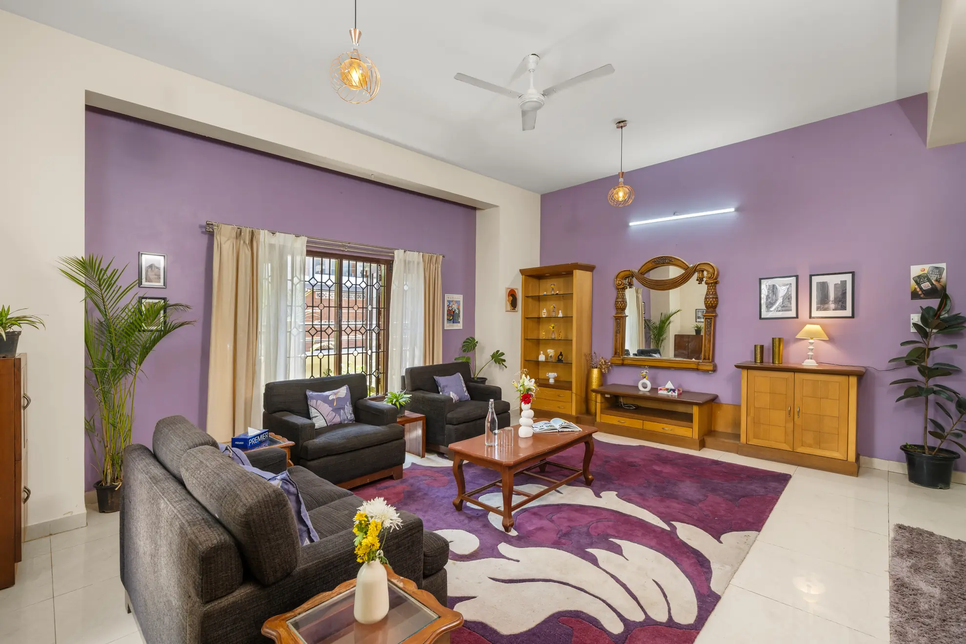 Living Area 1 at Mosaic Manor, Bengaluru