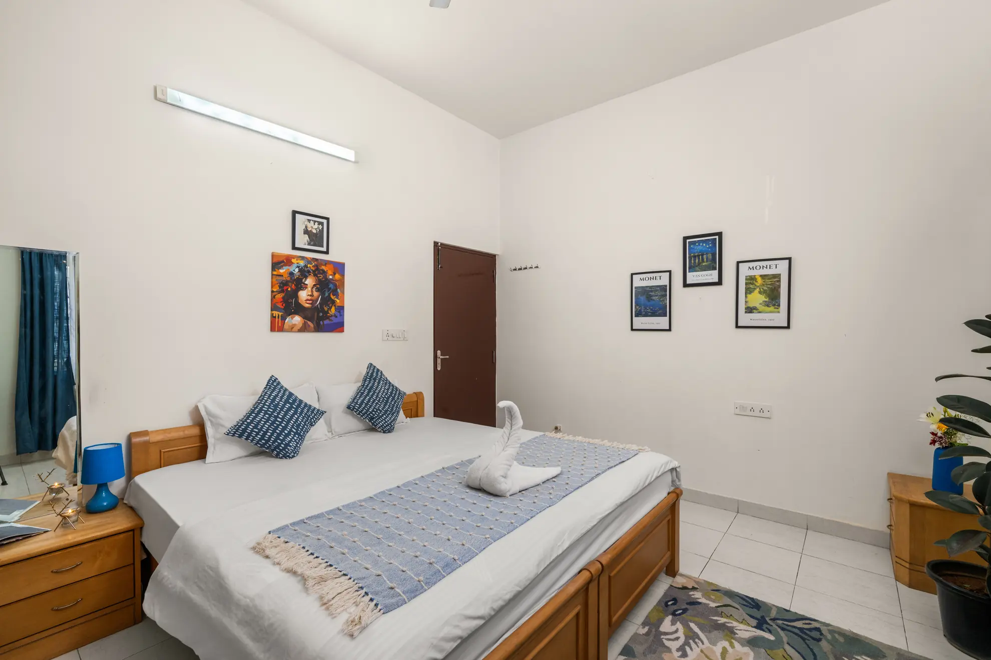 First Bedroom 5 at Mosaic Manor, Bengaluru