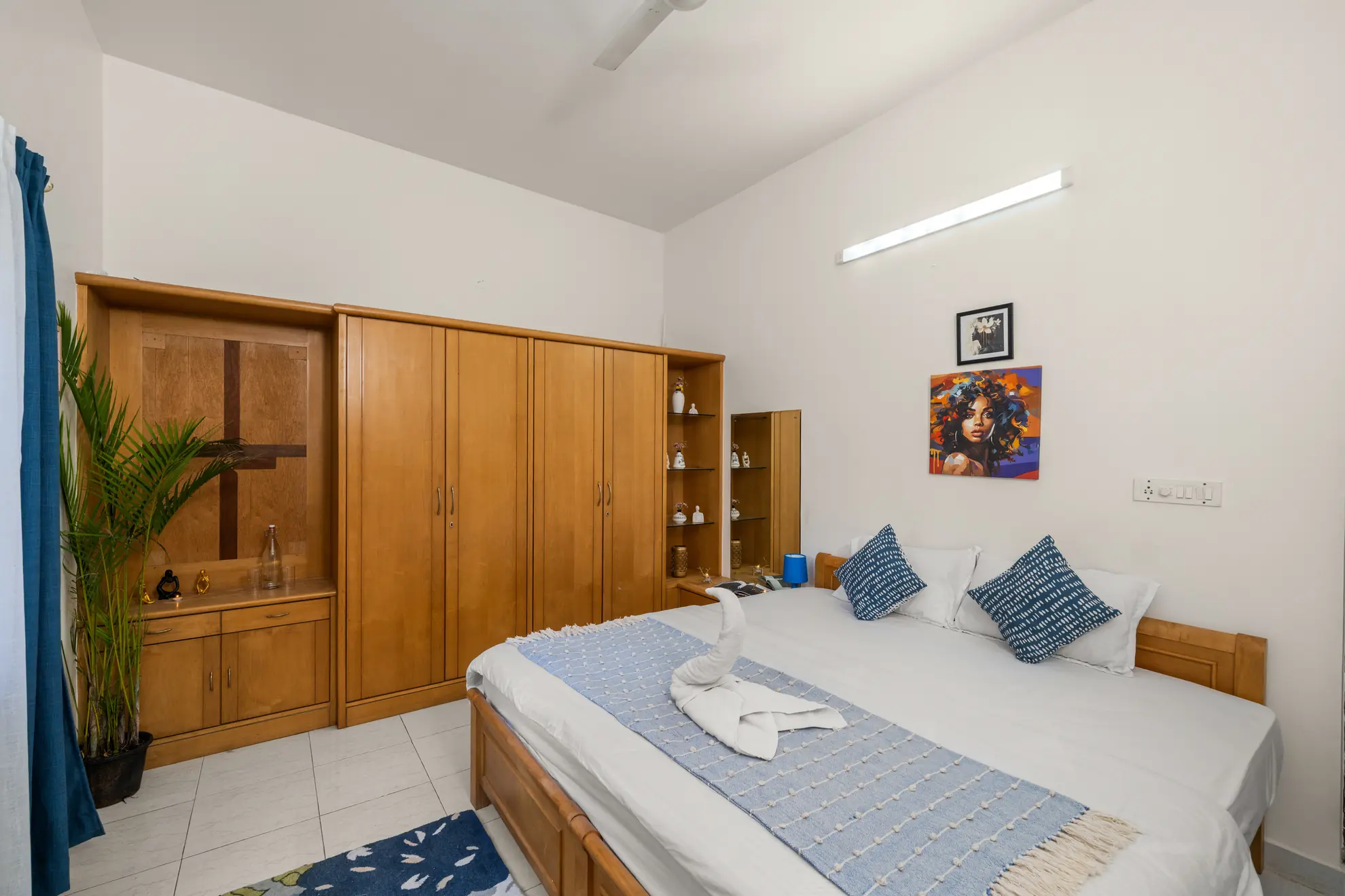 First Bedroom 3 at Mosaic Manor, Bengaluru