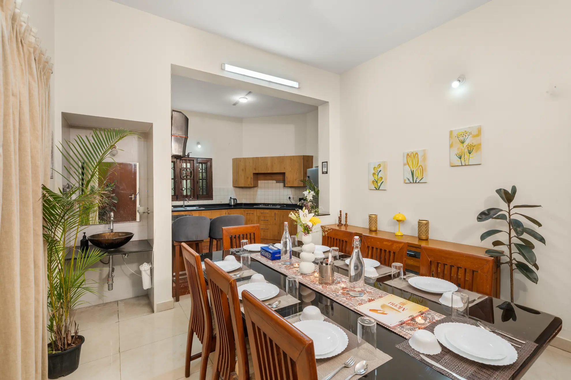 Dining Area 3 at Mosaic Manor, Bengaluru