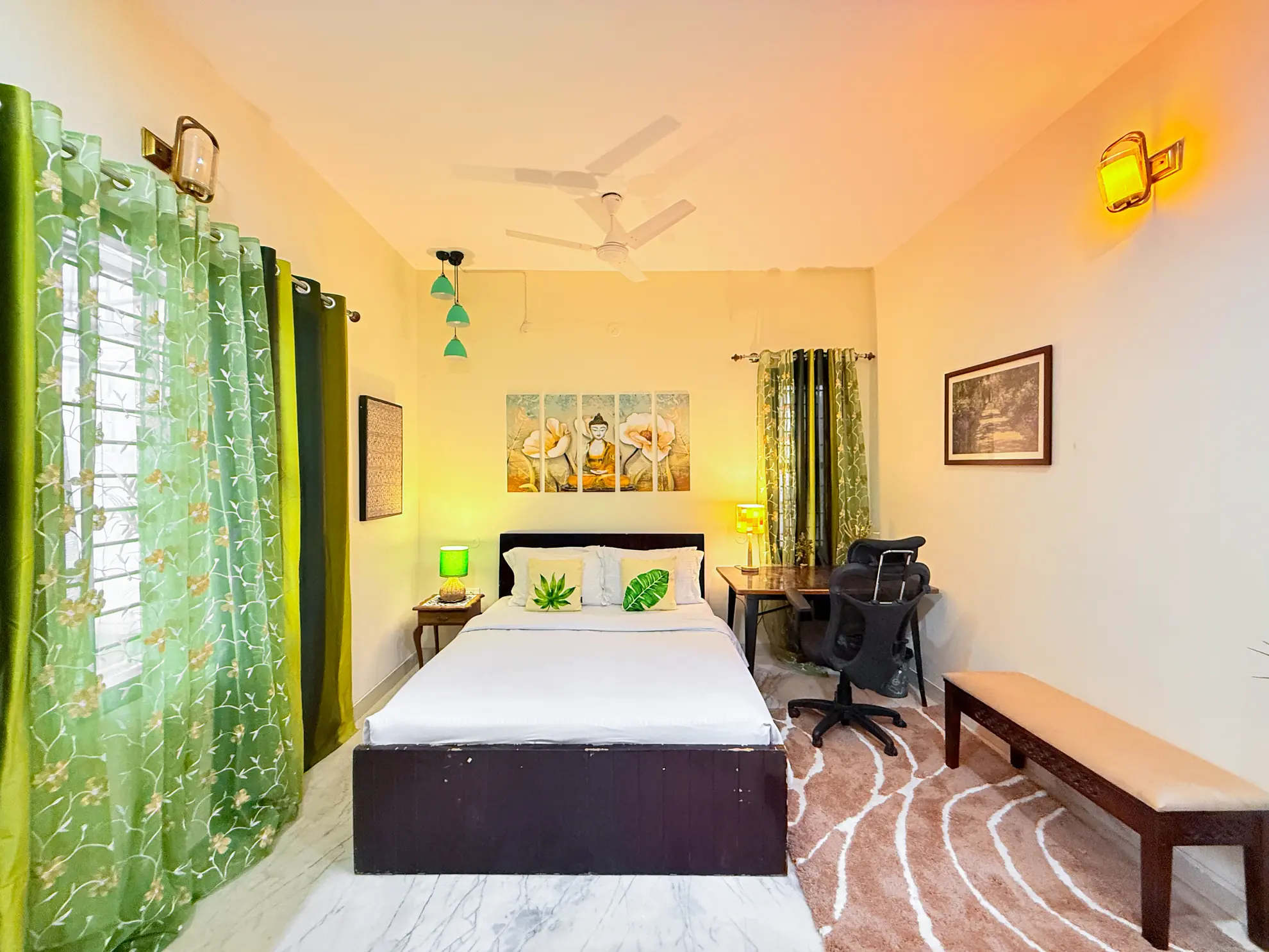 Second Bedroom 2 at Lagoon Luxe, Bengaluru