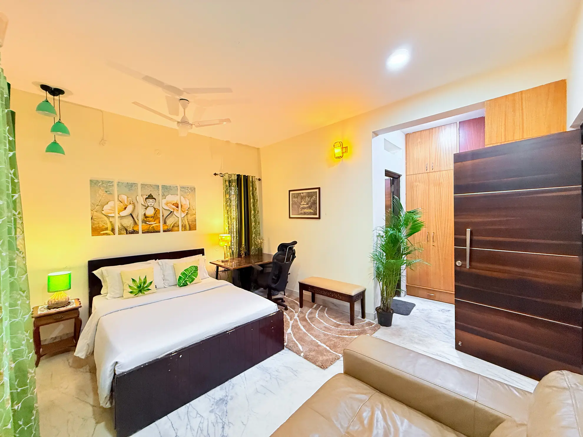 Second Bedroom 3 at Lagoon Luxe, Bengaluru