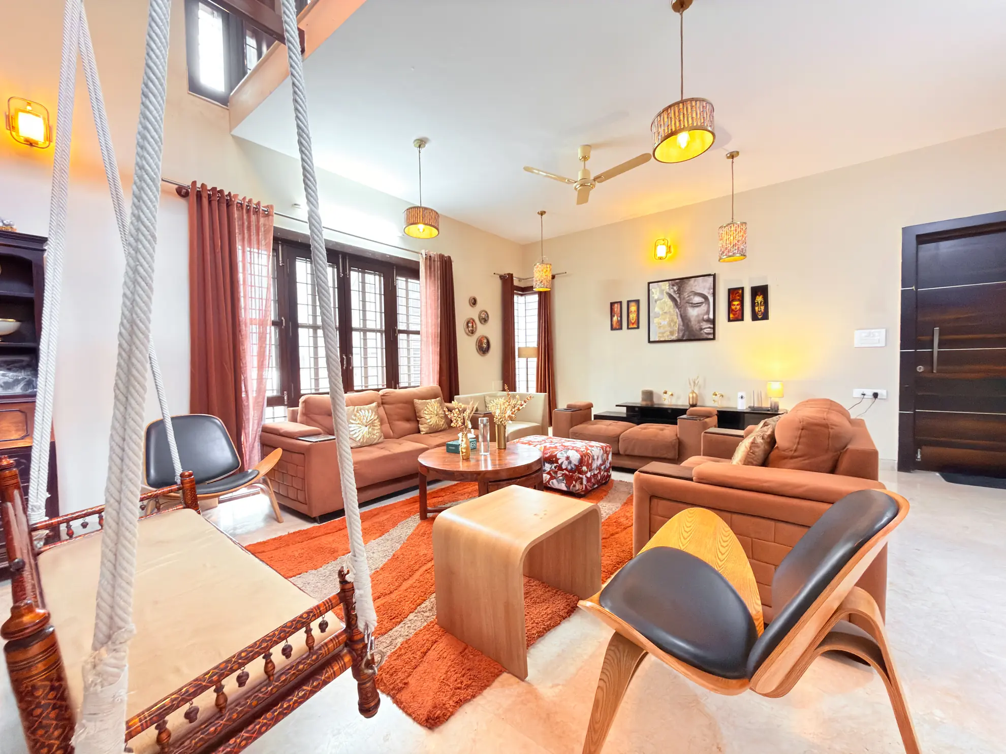 Living Area 12 at Lagoon Luxe, Bengaluru