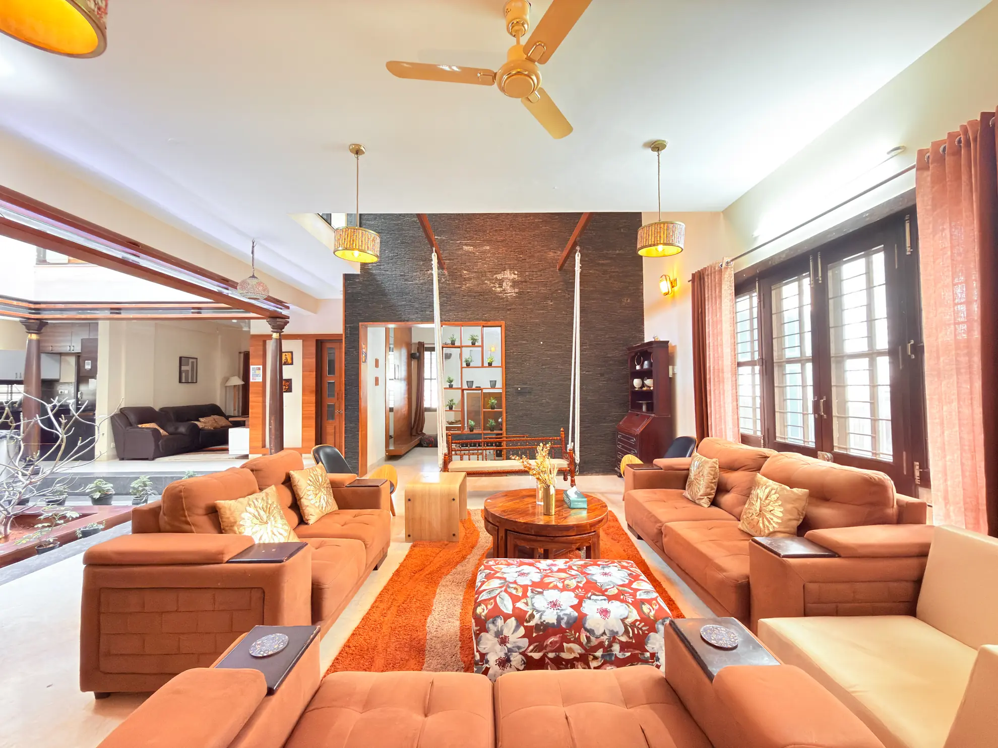 Living Area 5 at Lagoon Luxe, Bengaluru