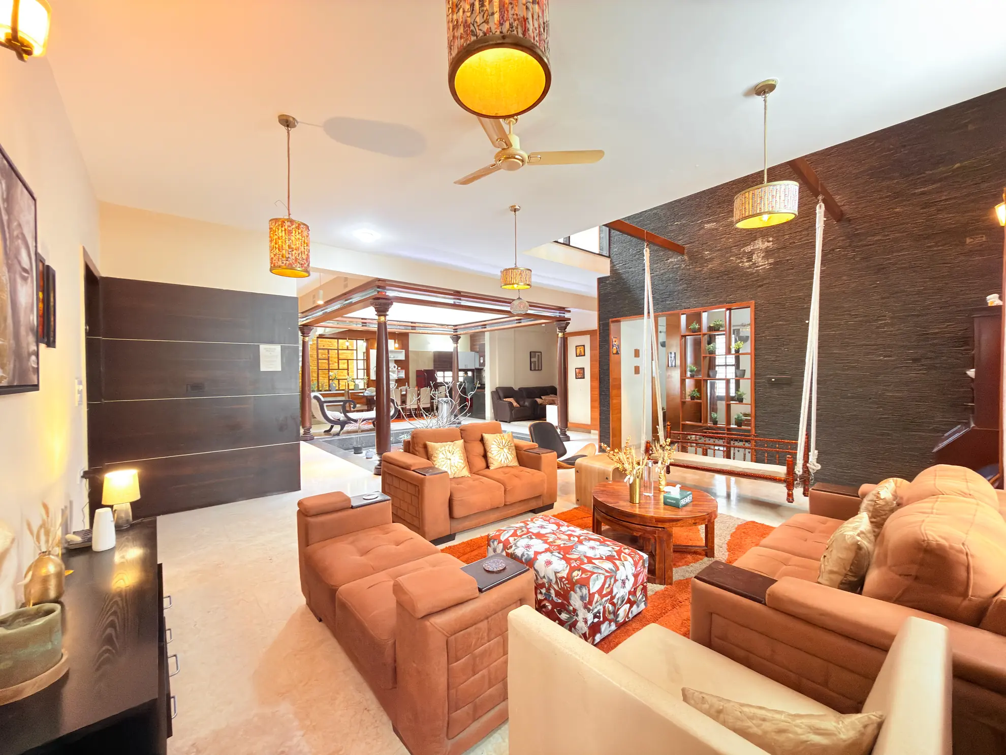 Living Area 6 at Lagoon Luxe, Bengaluru