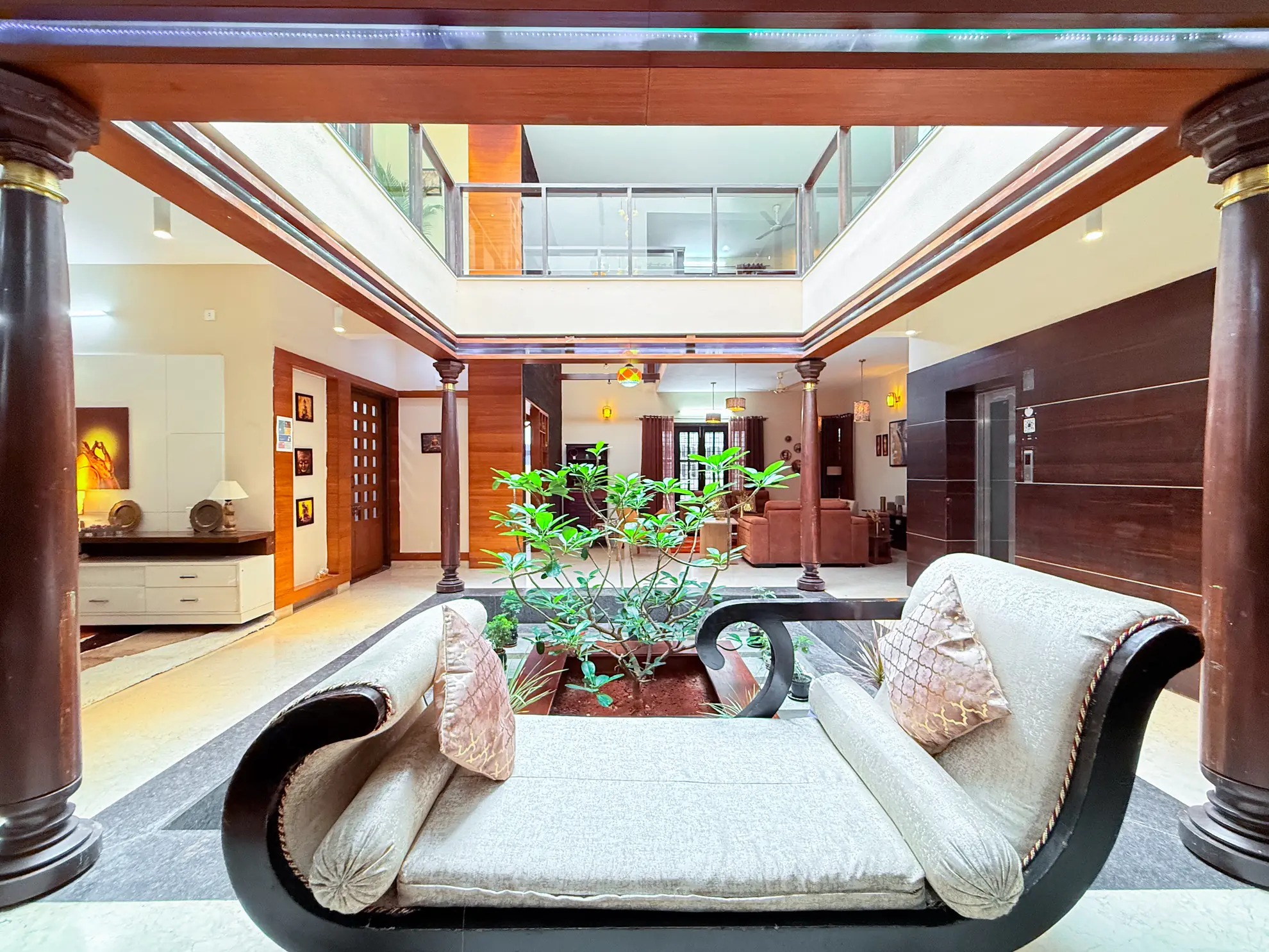 Indoor Courtyard 3 at Lagoon Luxe, Bengaluru