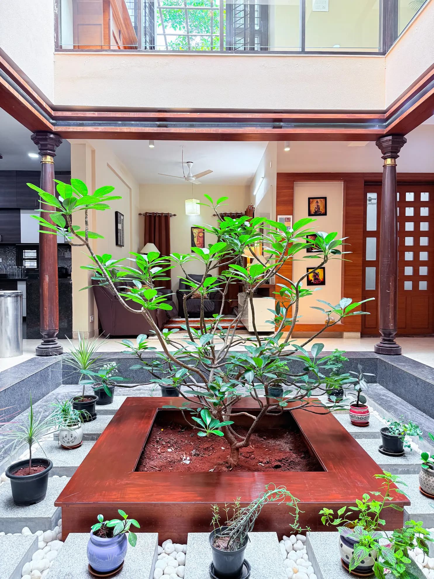 Indoor Courtyard 2 at Lagoon Luxe, Bengaluru