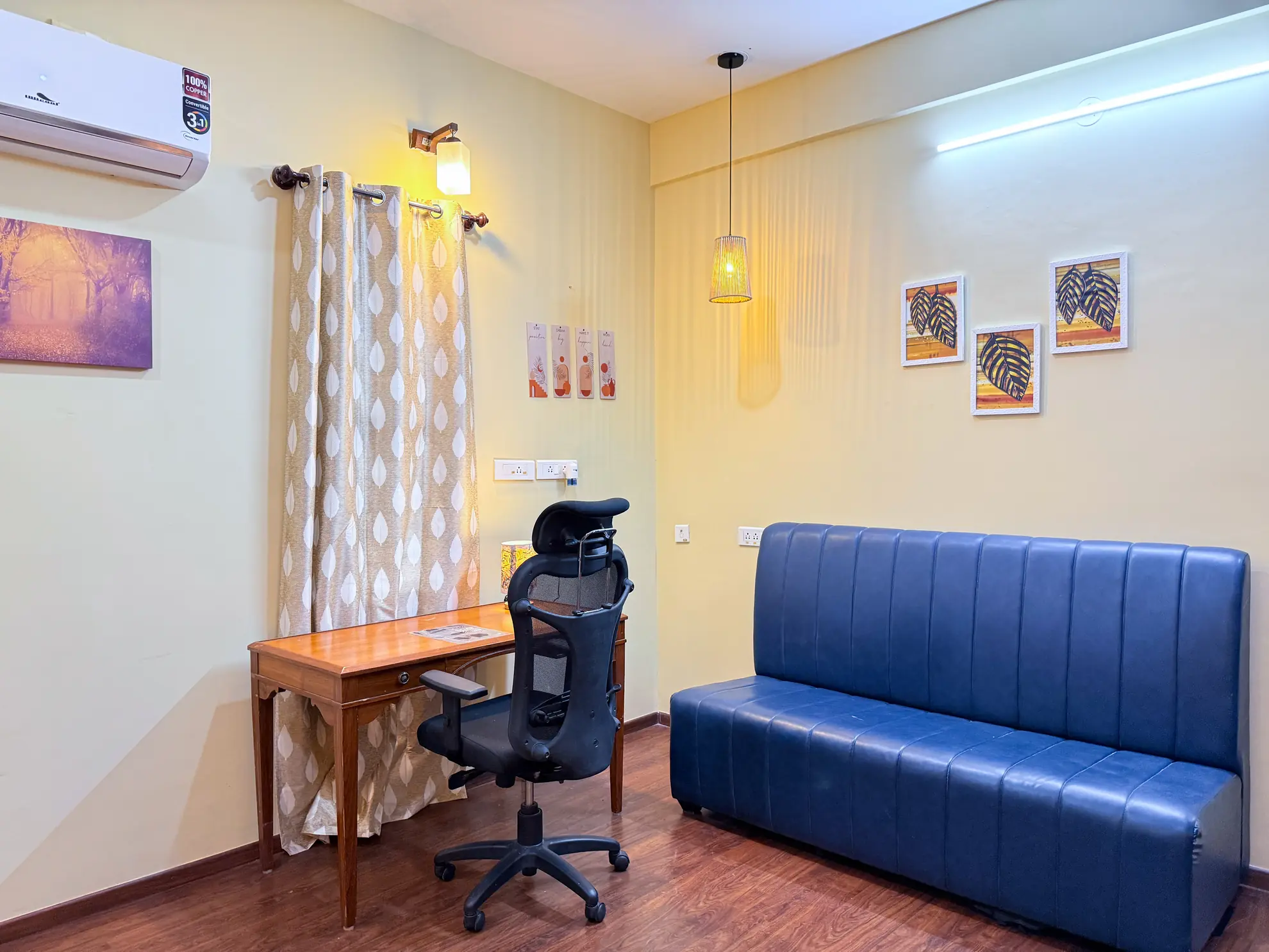 First Bedroom 6 at Lagoon Luxe, Bengaluru