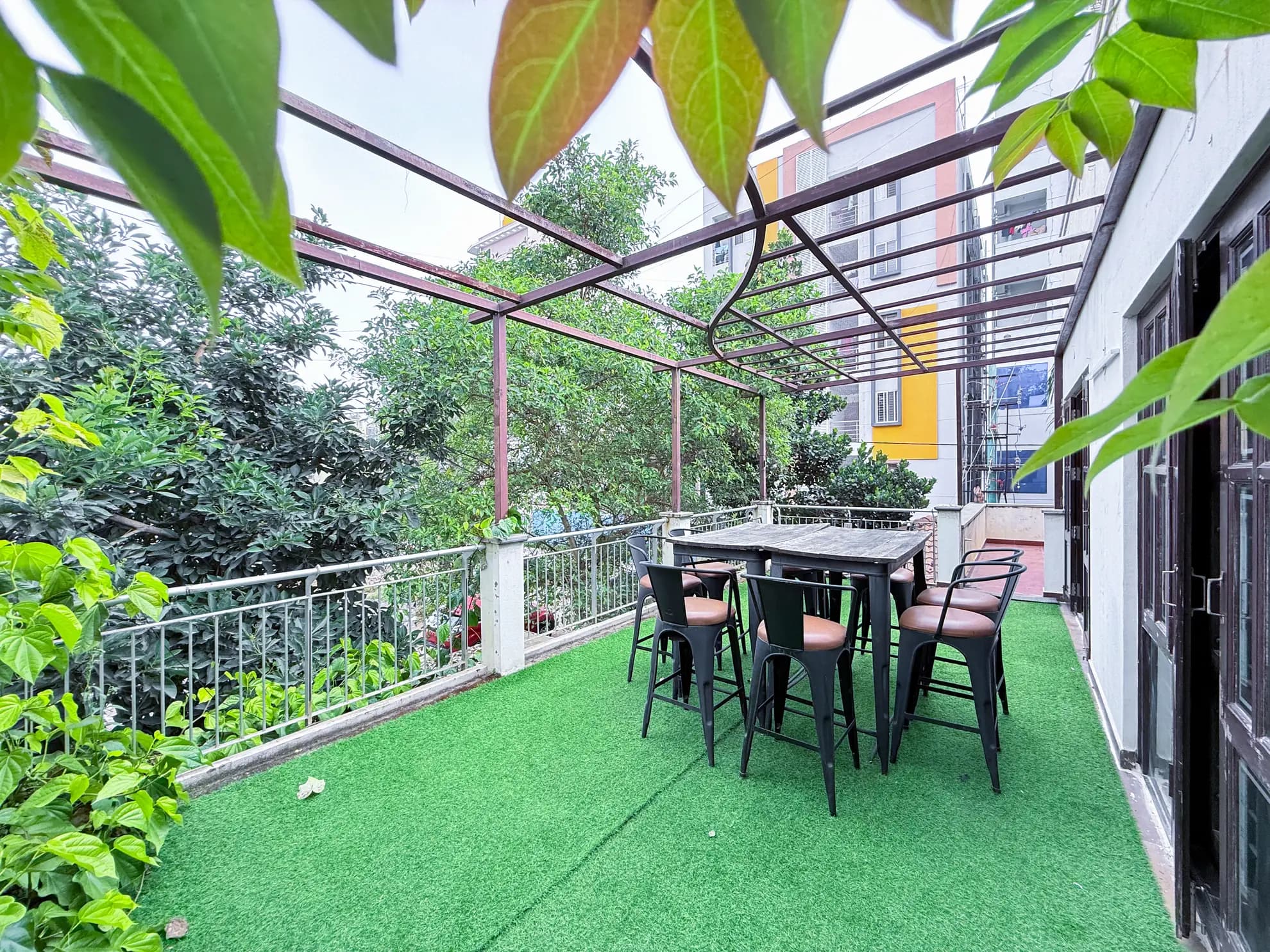 Balcony at Lagoon Luxe, Bengaluru