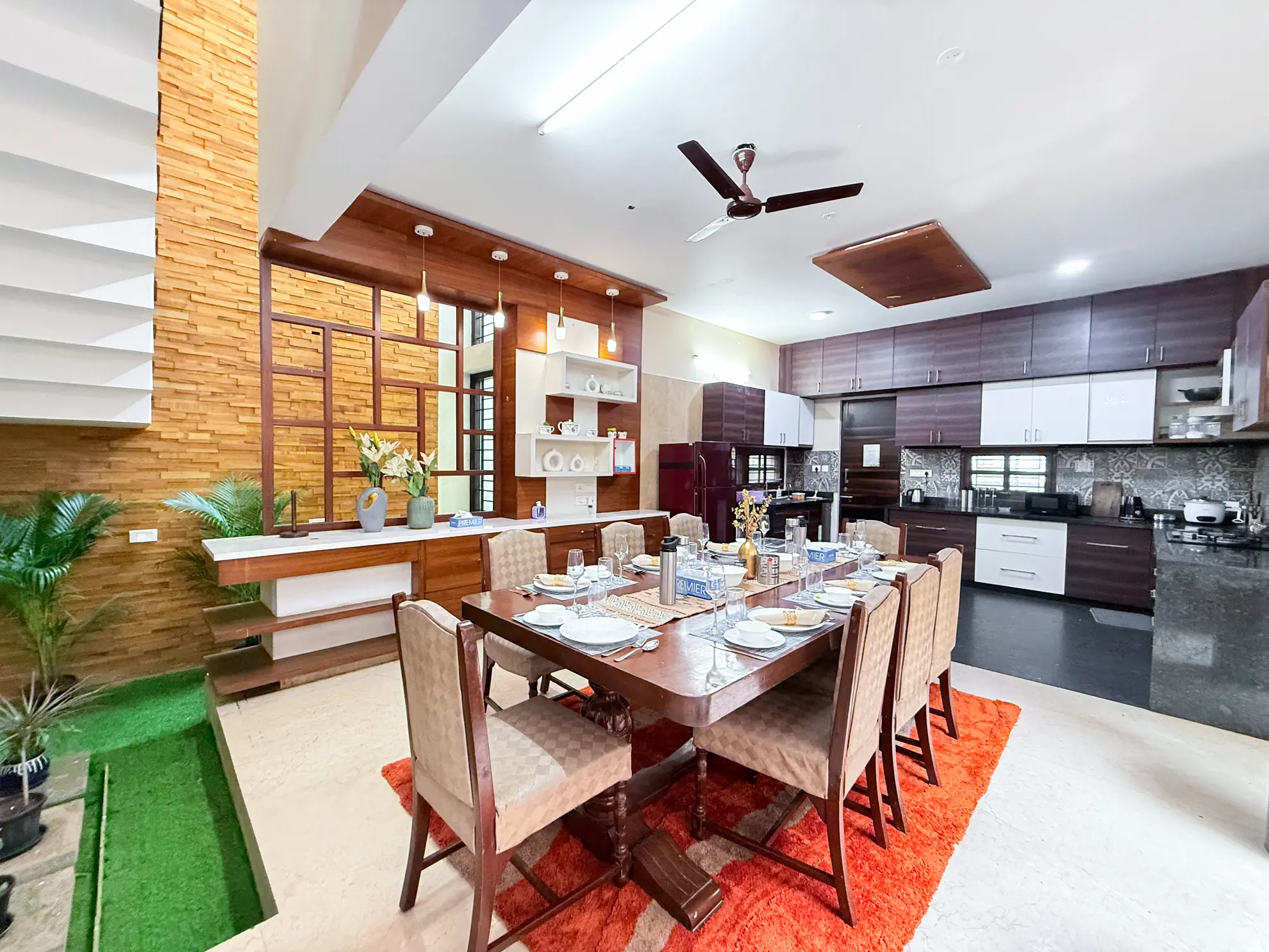 Dining Area 6 at Lagoon Luxe, Bengaluru