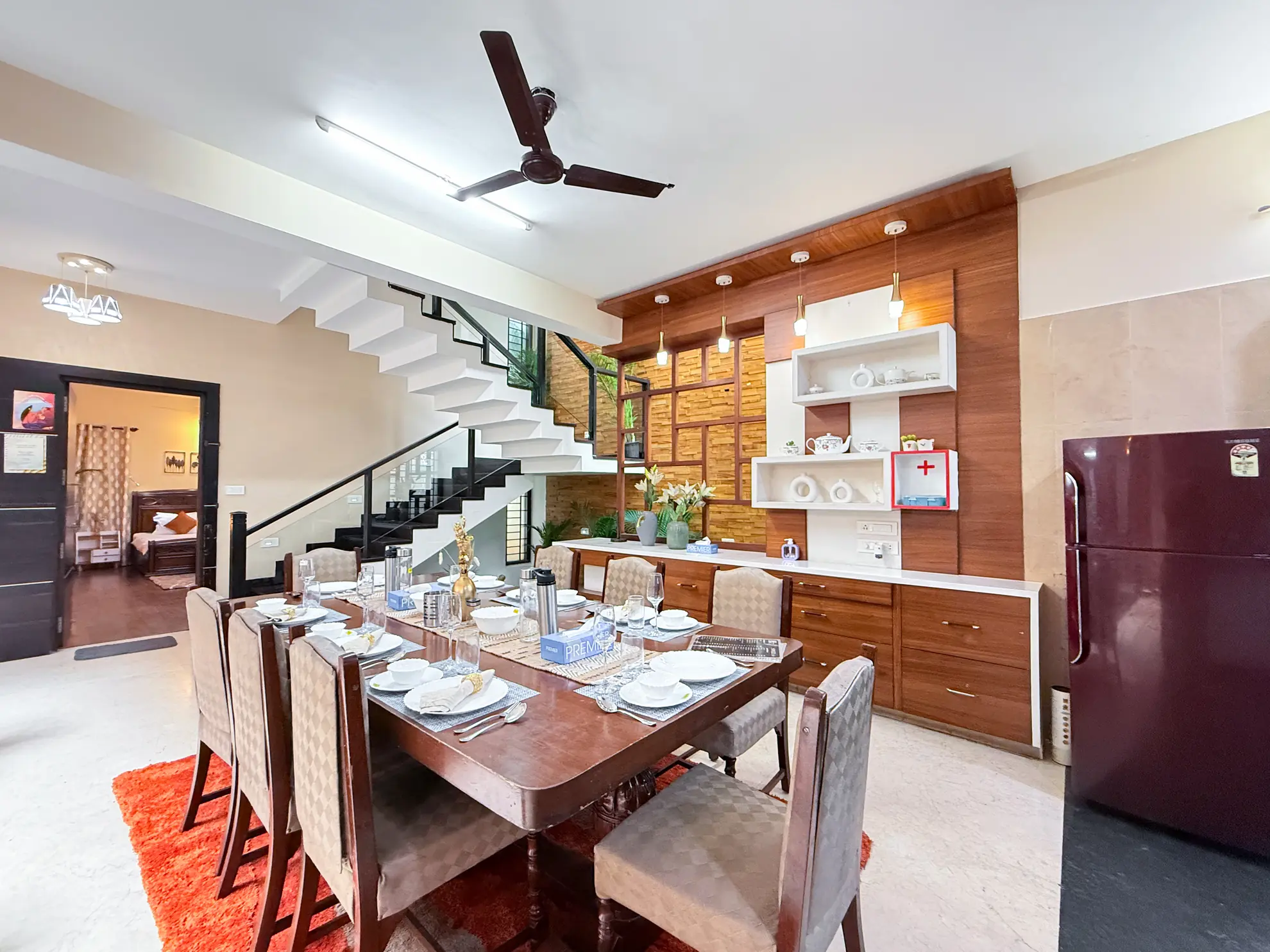 Dining Area 4 at Lagoon Luxe, Bengaluru