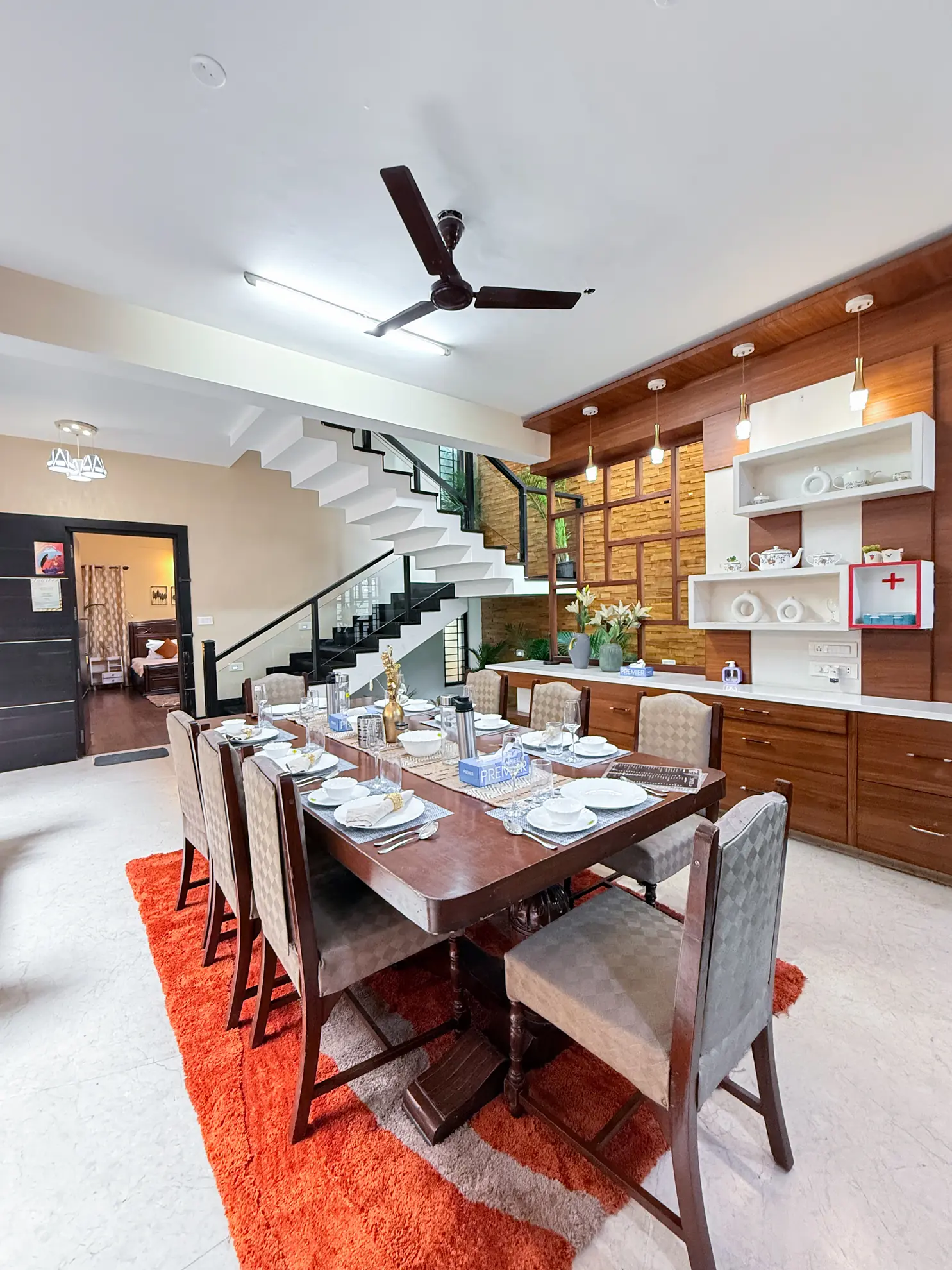 Dining Area at Lagoon Luxe, Bengaluru