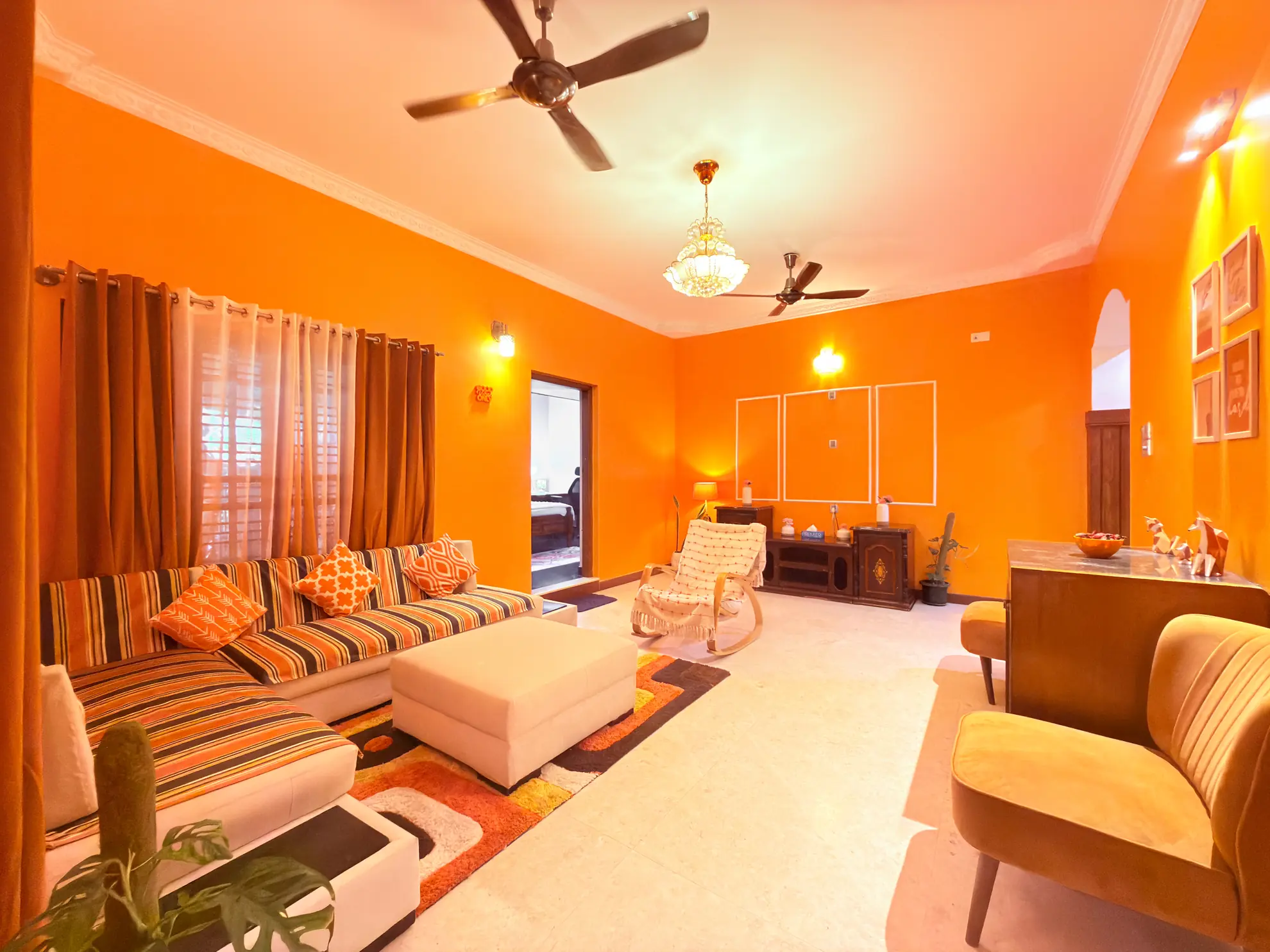 Living Area at Magnum Opus, Bengaluru