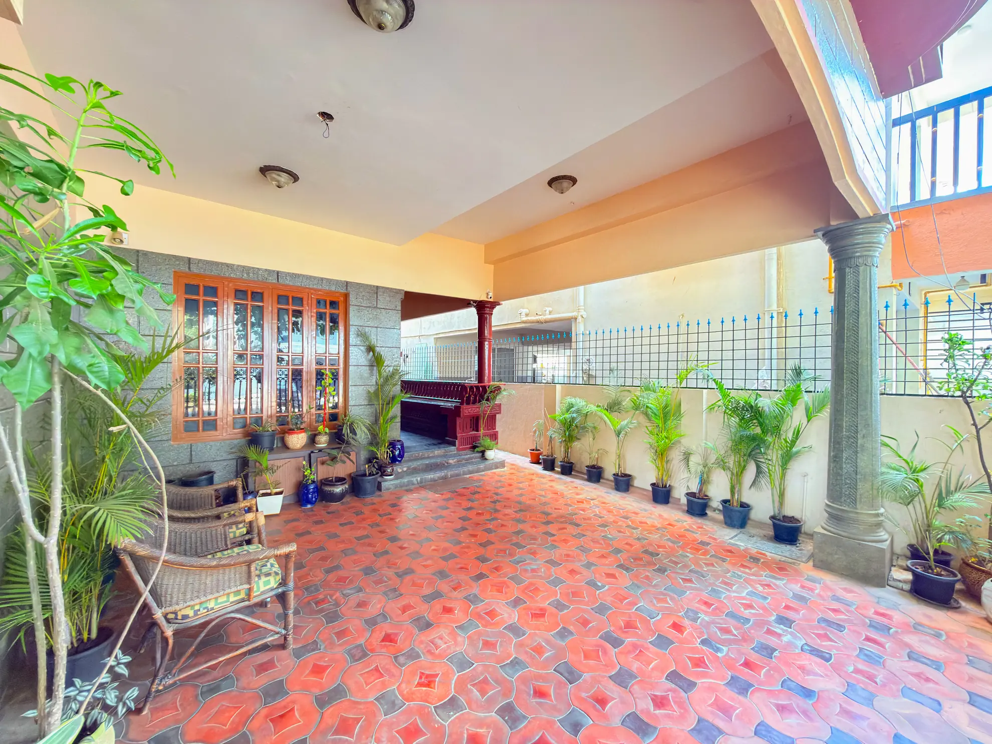 Entrance and Parking 5 at Magnum Opus, Bengaluru