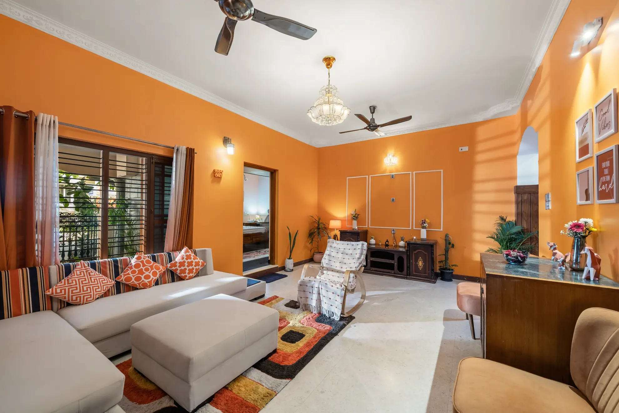 Living Area at Magnum Opus, Bengaluru