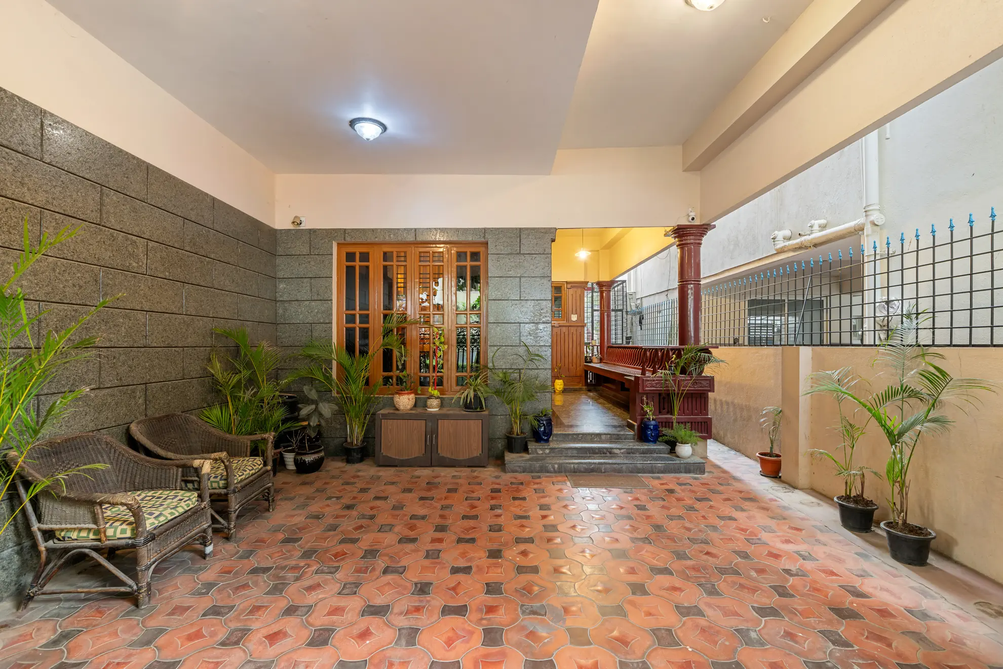 Entrance and Parking 4 at Magnum Opus, Bengaluru