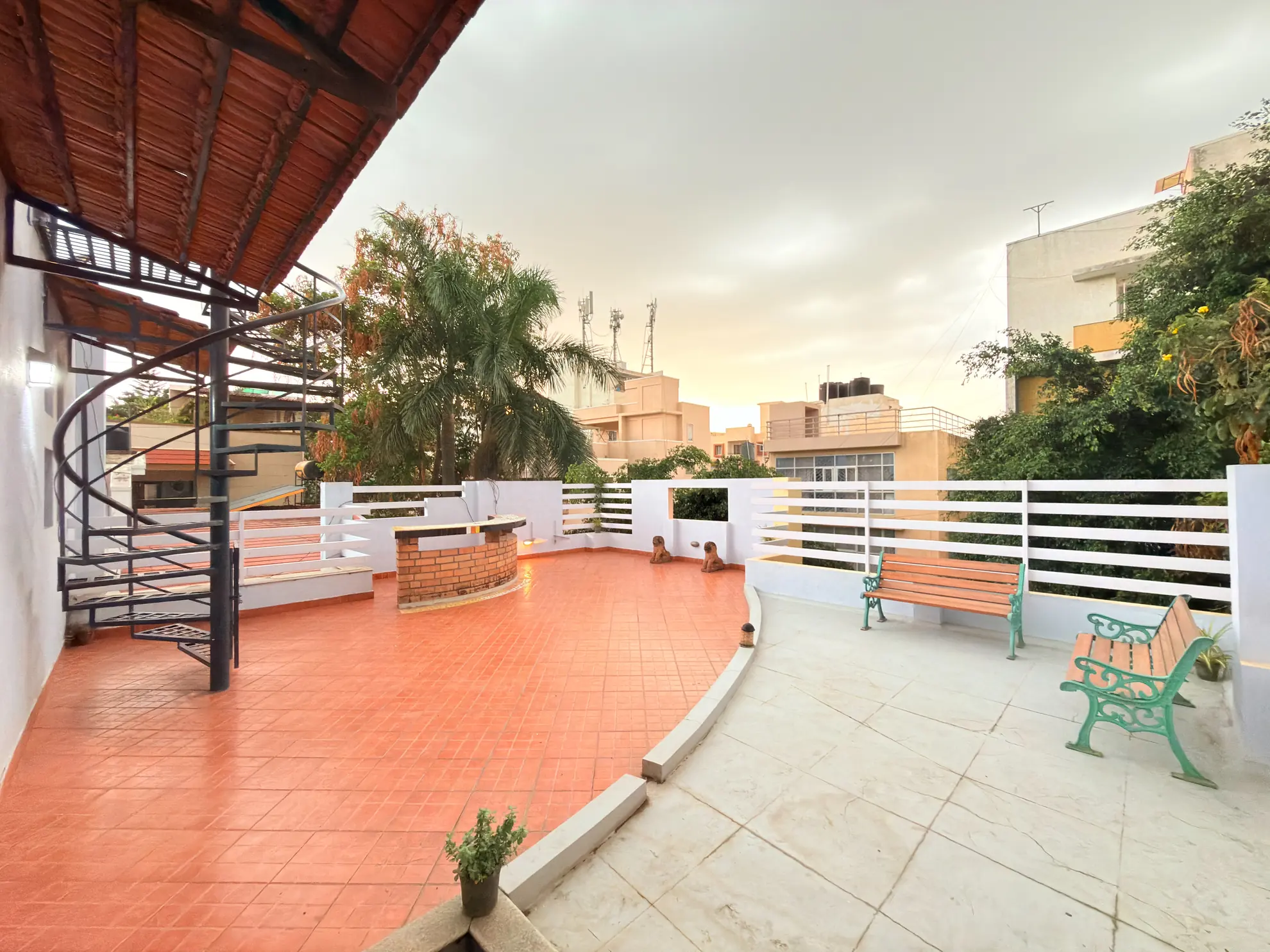 Terrace at Terra Nest, Bengaluru