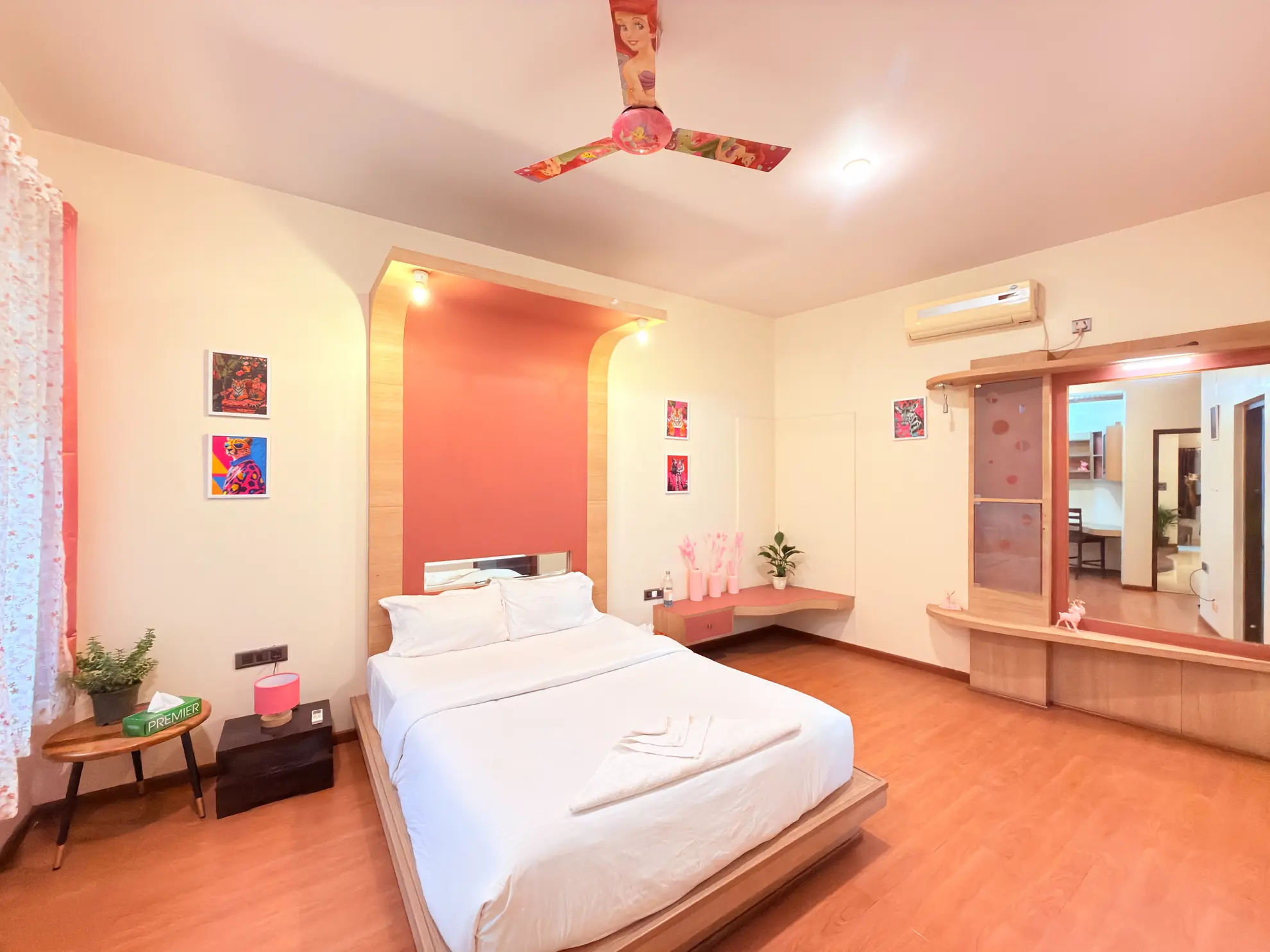 First Bedroom 1 at Terra Nest, Bengaluru