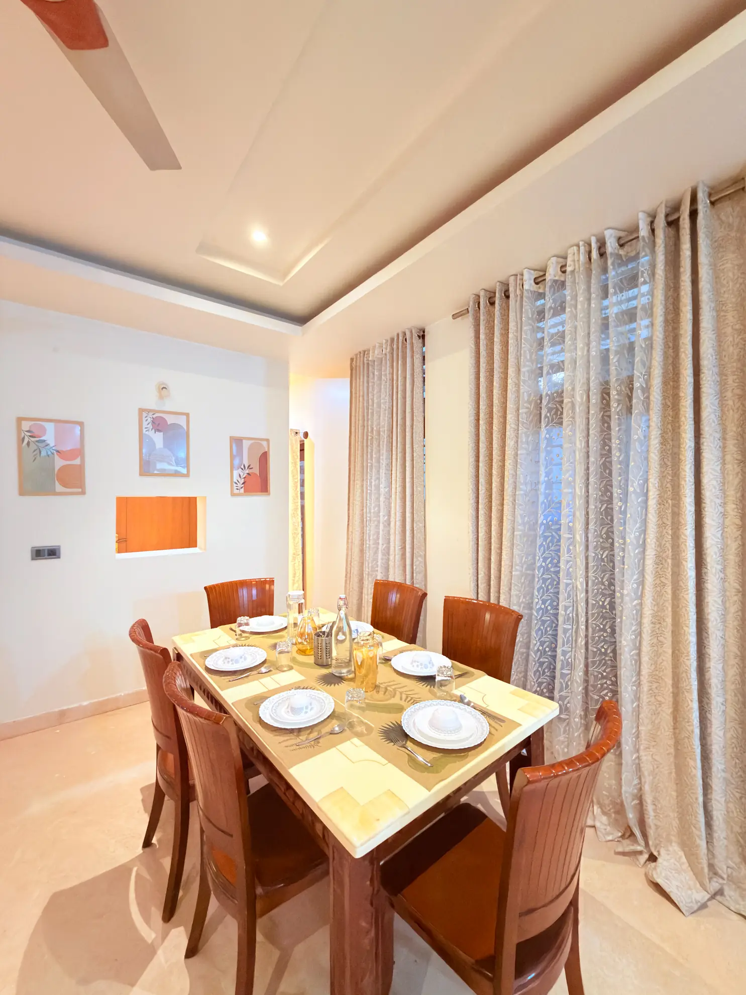 Dining Area 1 at Terra Nest, Bengaluru