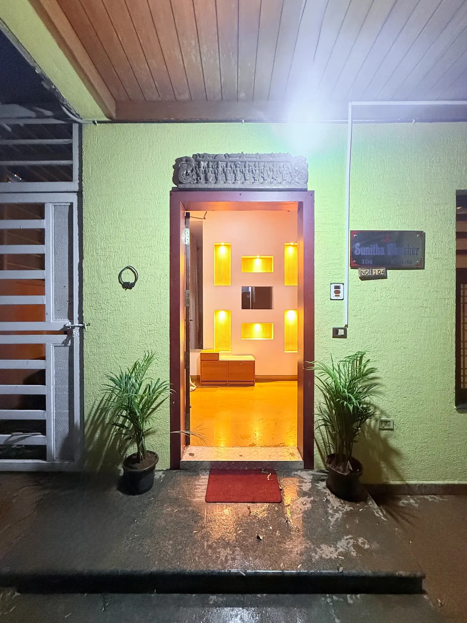 Entrance and Parking 1 at Terra Nest, Bengaluru
