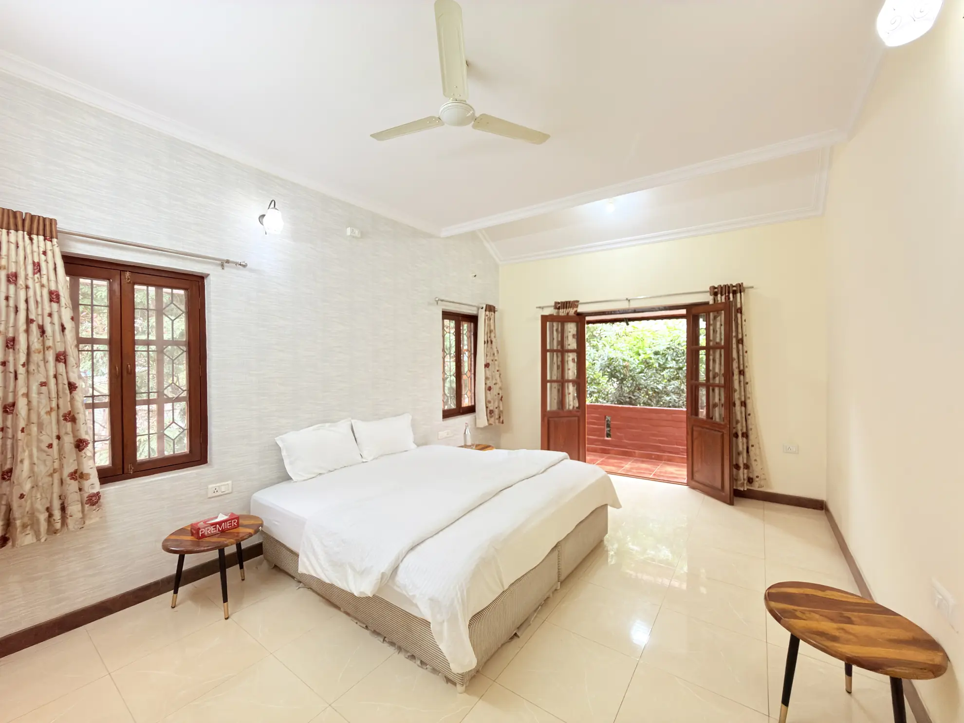 First Bedroom at Sunny Brooks, Bengaluru