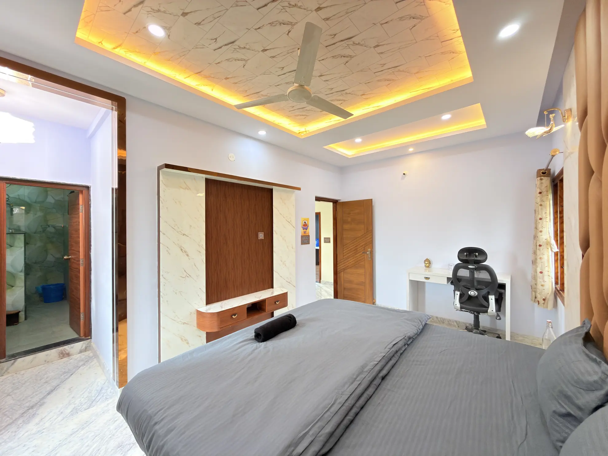 Third Bedroom 4 at Palm Breeze, Bengaluru