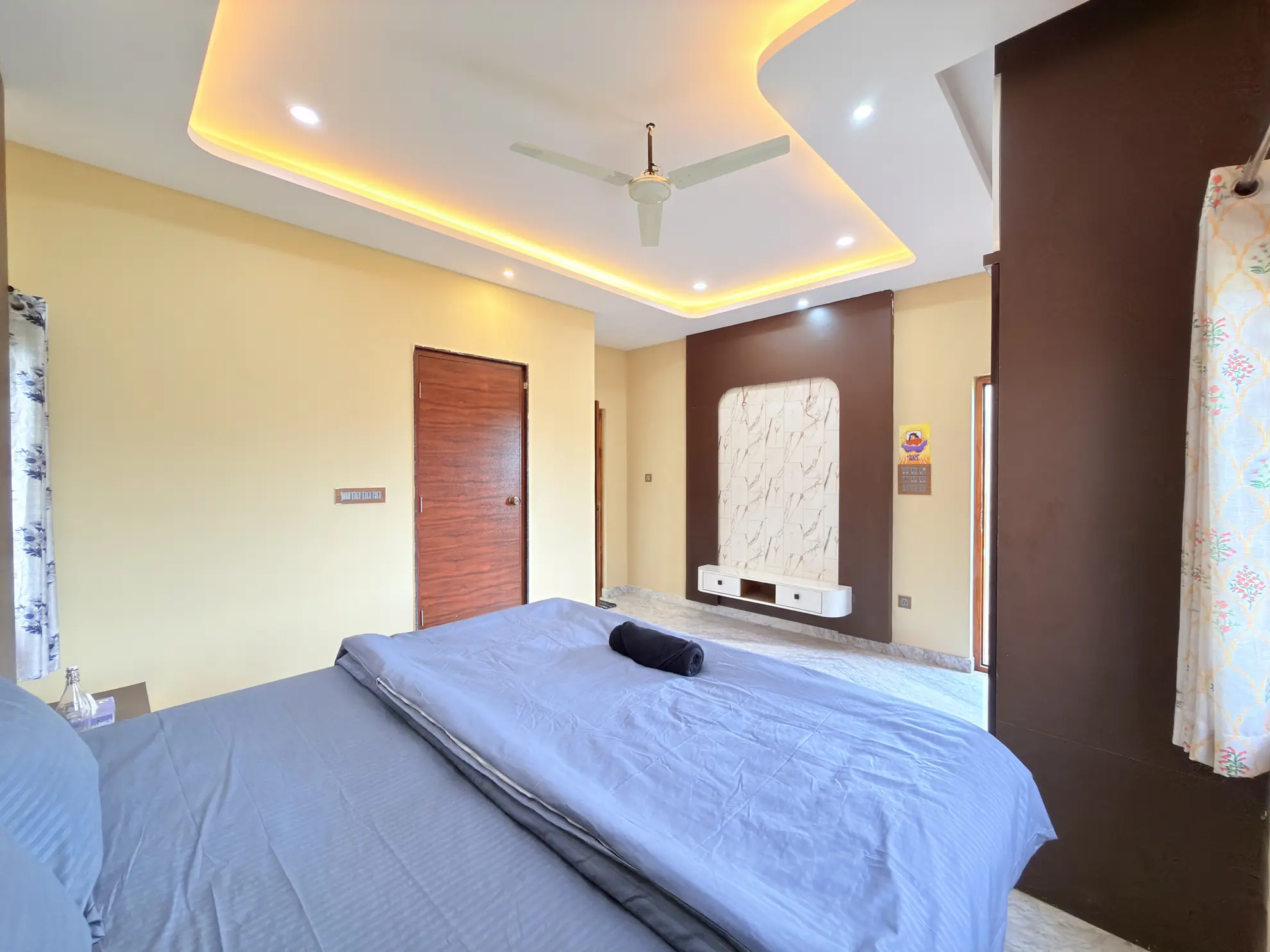 Second Bedroom 5 at Palm Breeze, Bengaluru